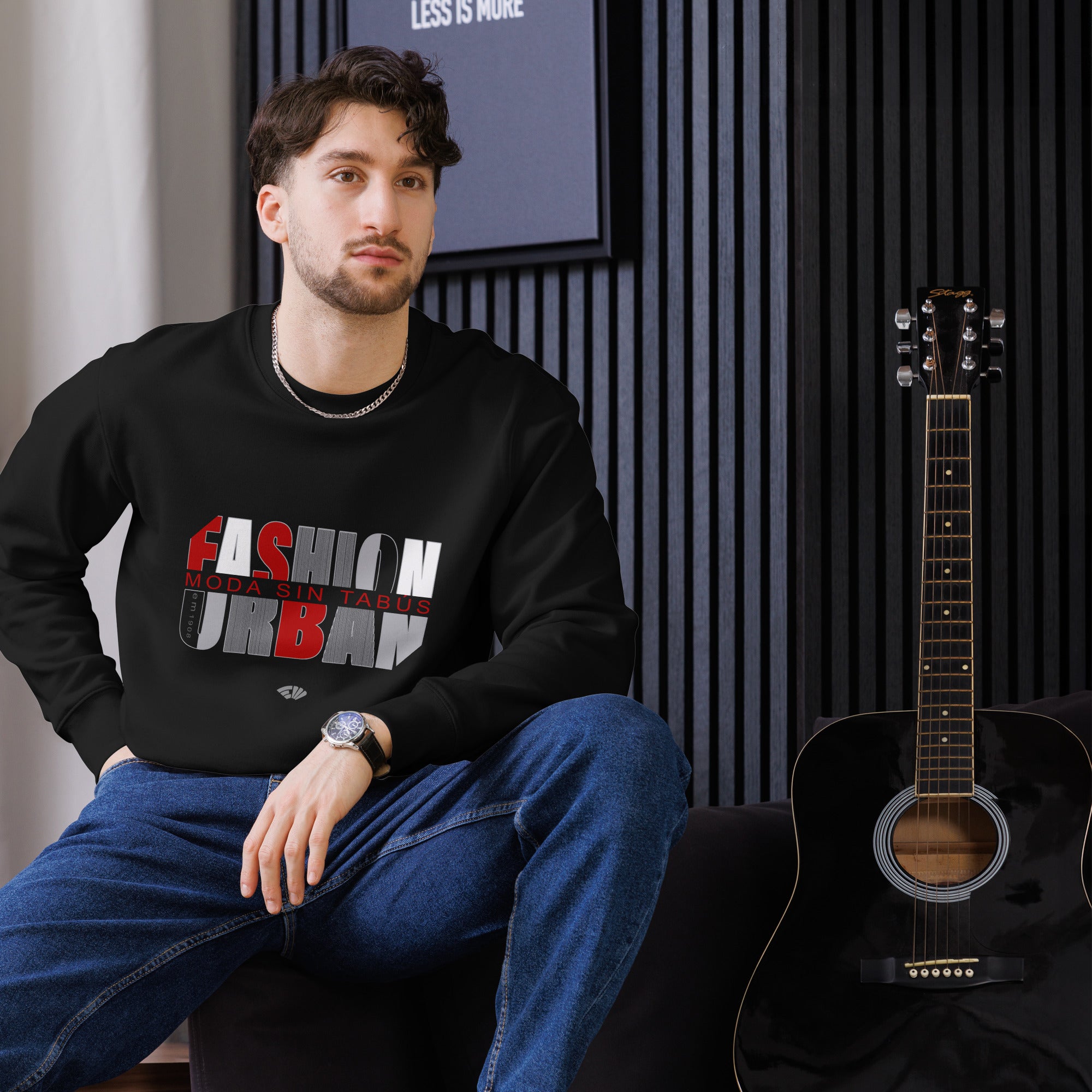 Sudadera sin capucha Hombre