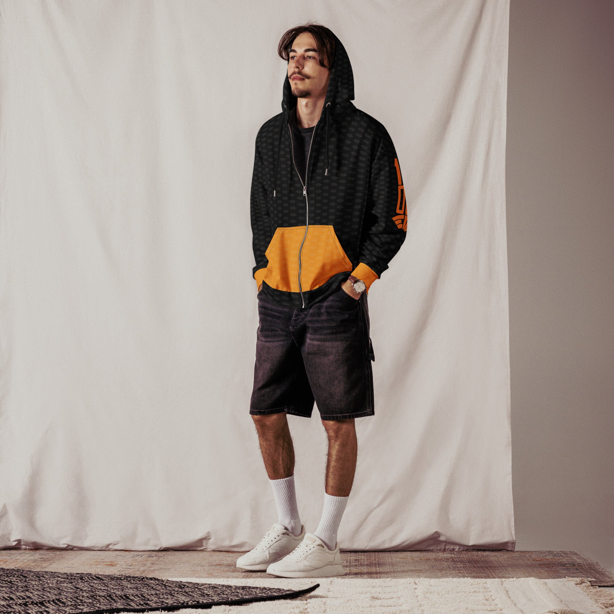 Sudadera capucha hombre