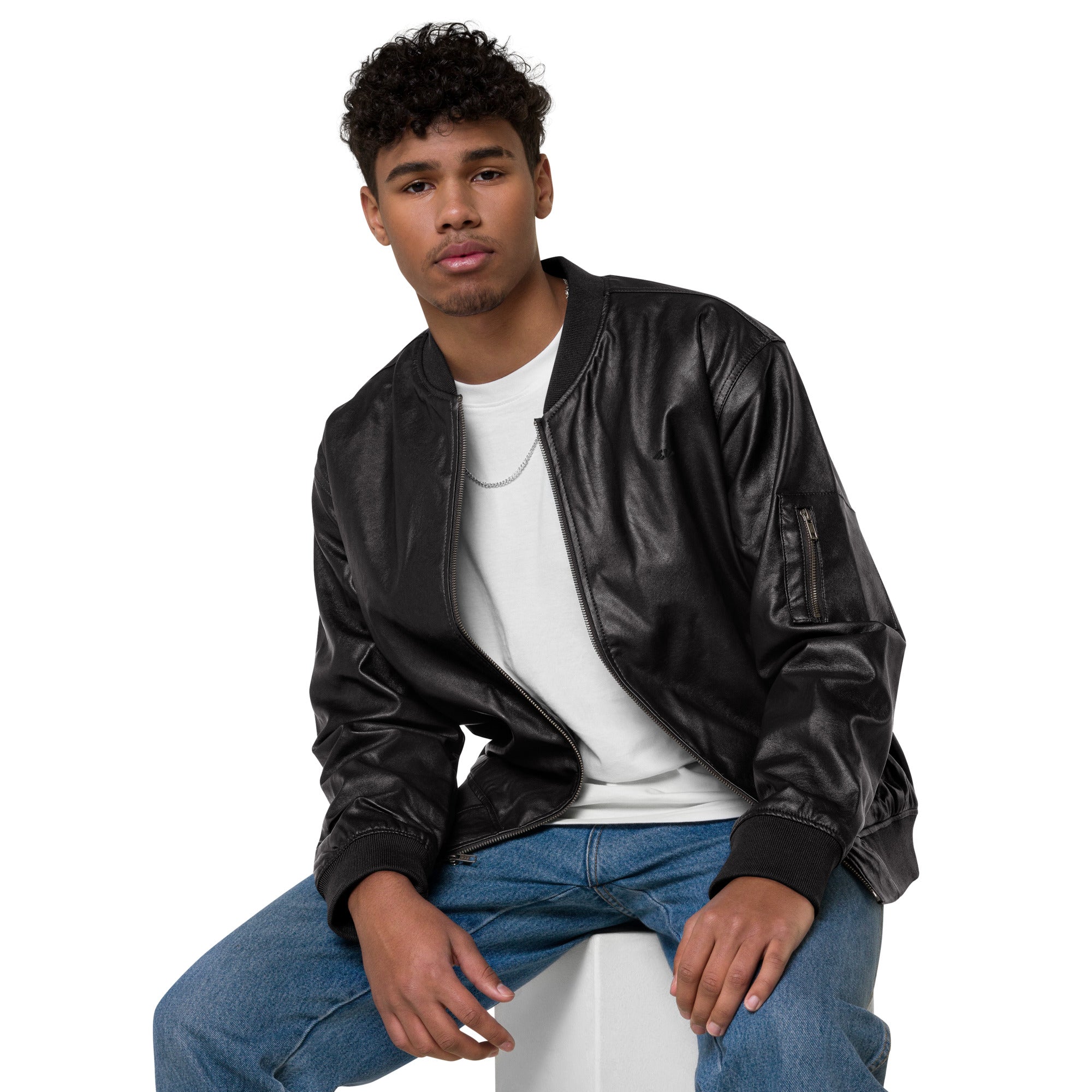 Chaqueta piel vegana Hombre em