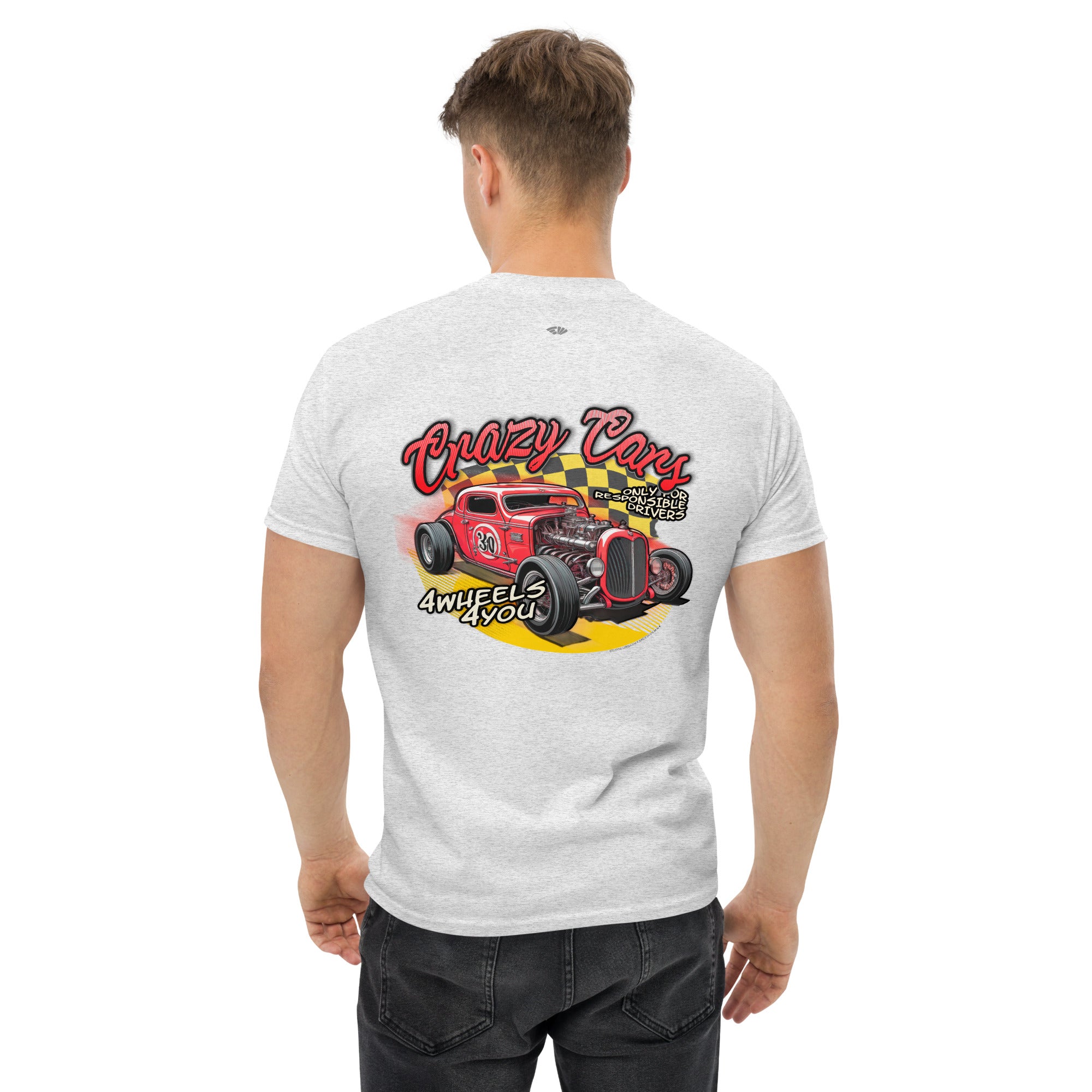 Camiseta Hombre Crazy Cars