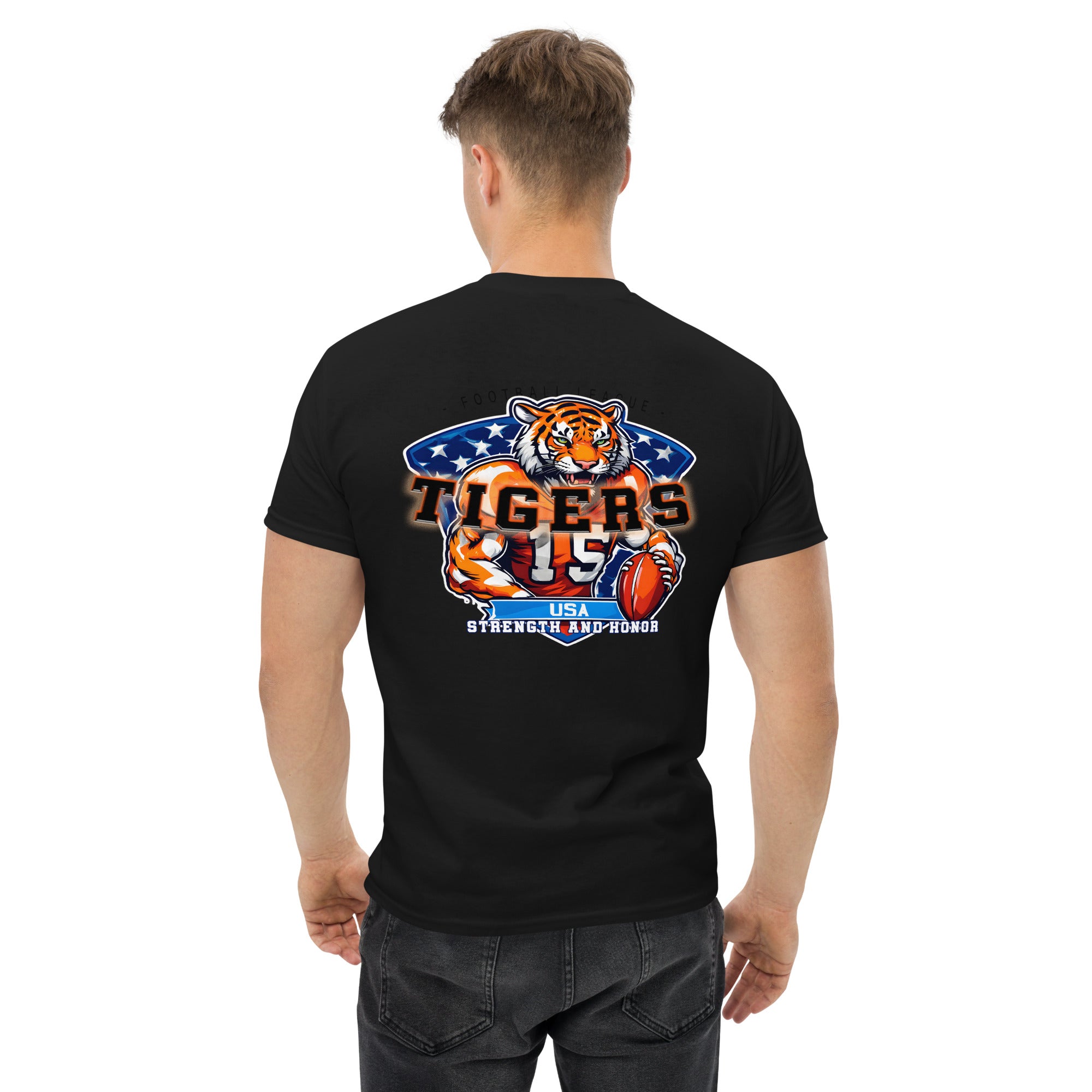 Camiseta Hombre Tigers football