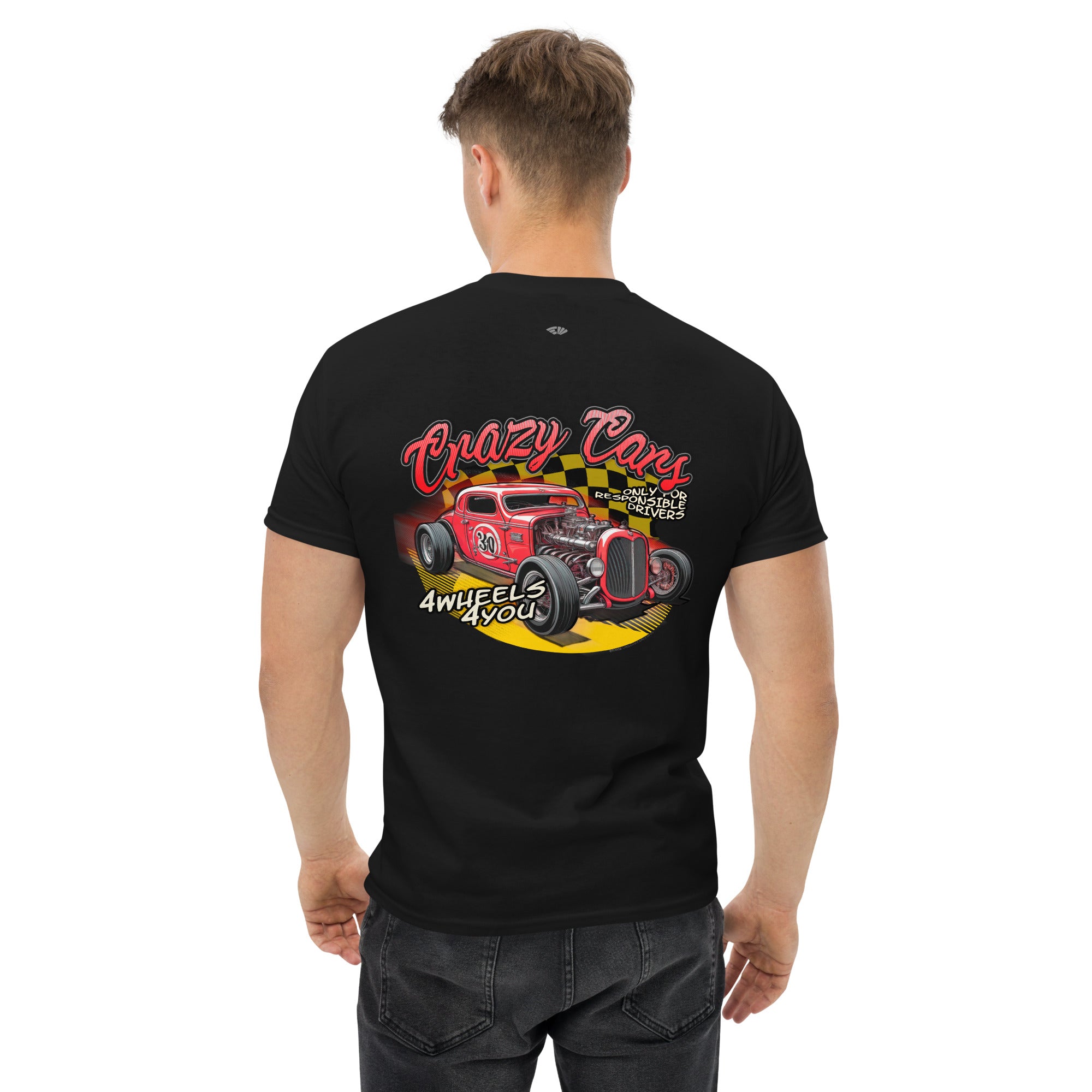Camiseta Hombre Crazy Cars