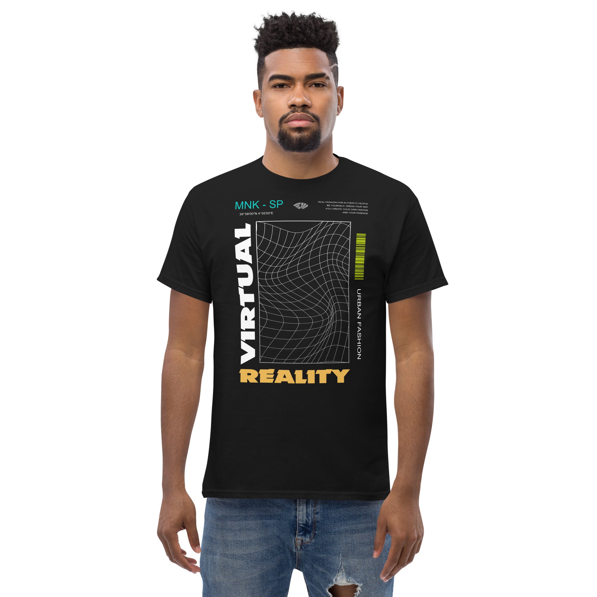 Camiseta Hombre Virtual Reality