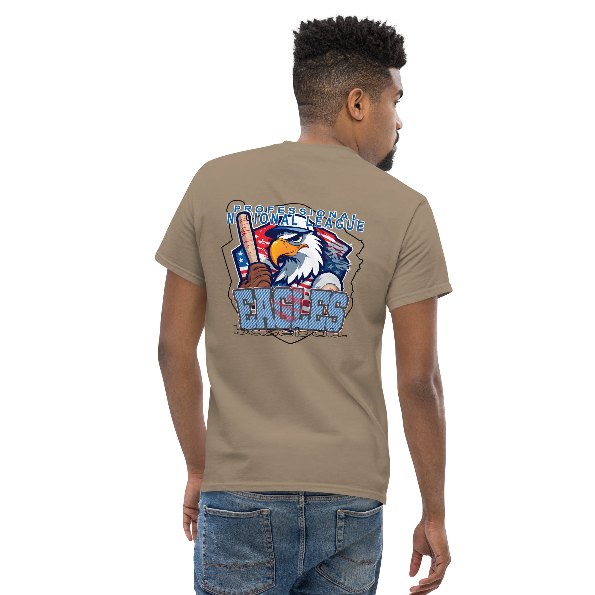 Camiseta Hombre Eagles baseball