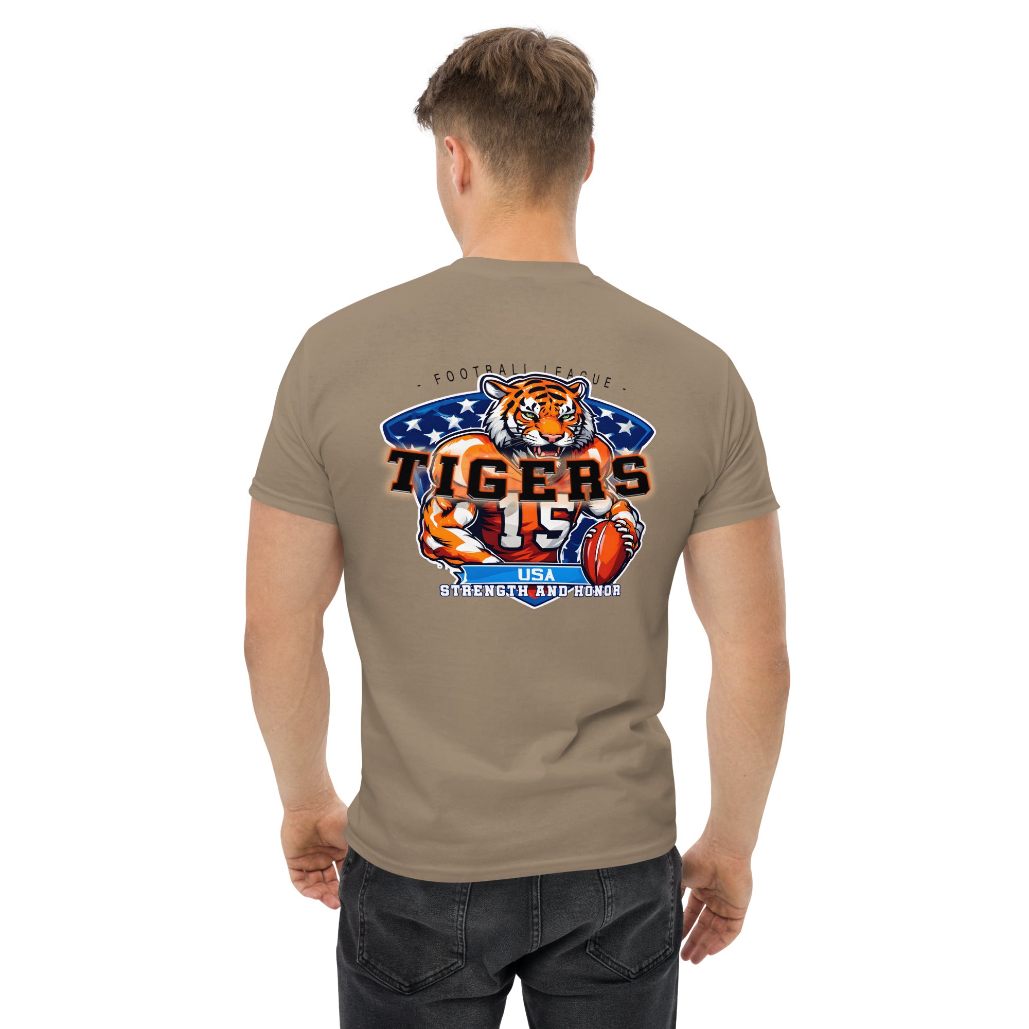 Camiseta Hombre Tigers football