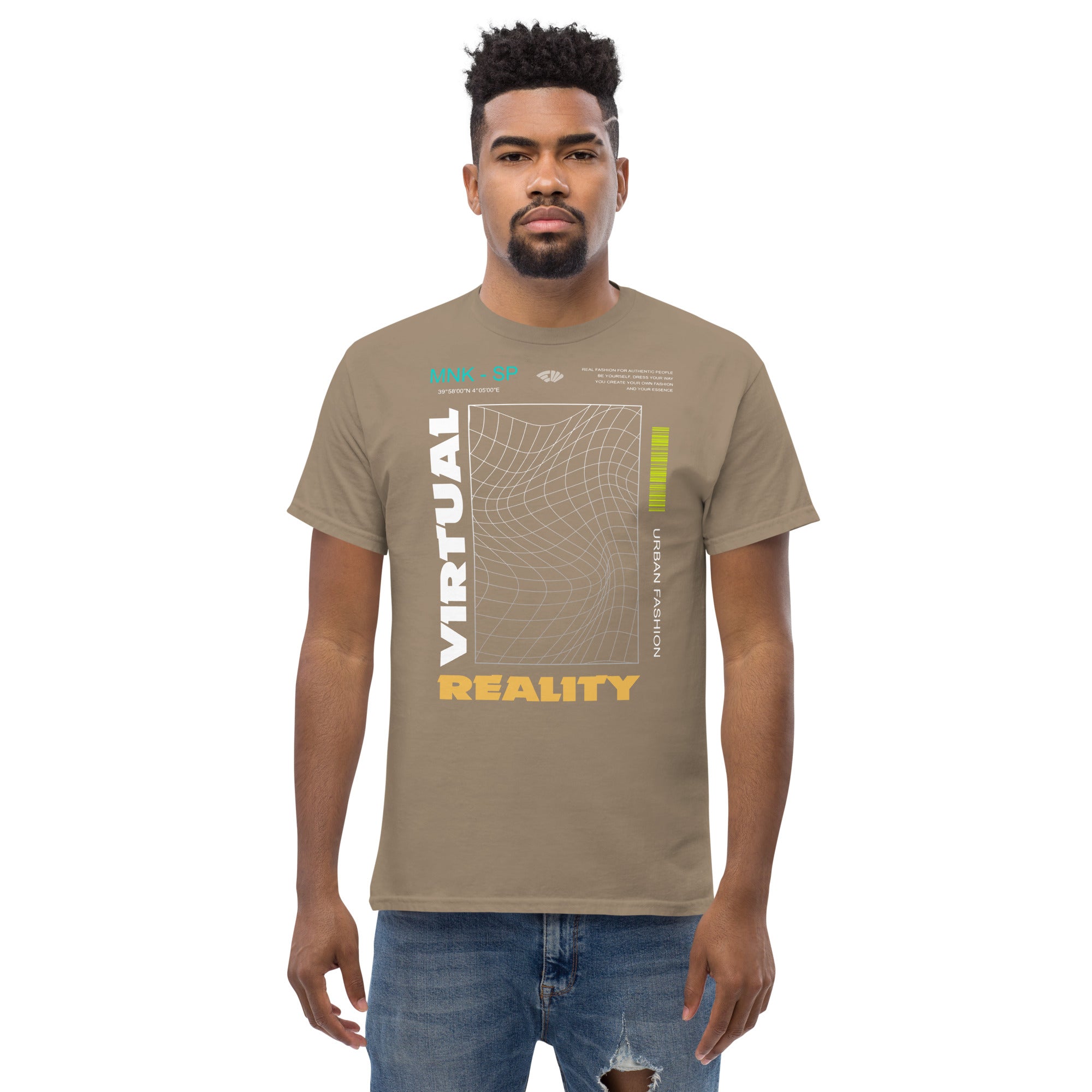 Camiseta Hombre Virtual Reality