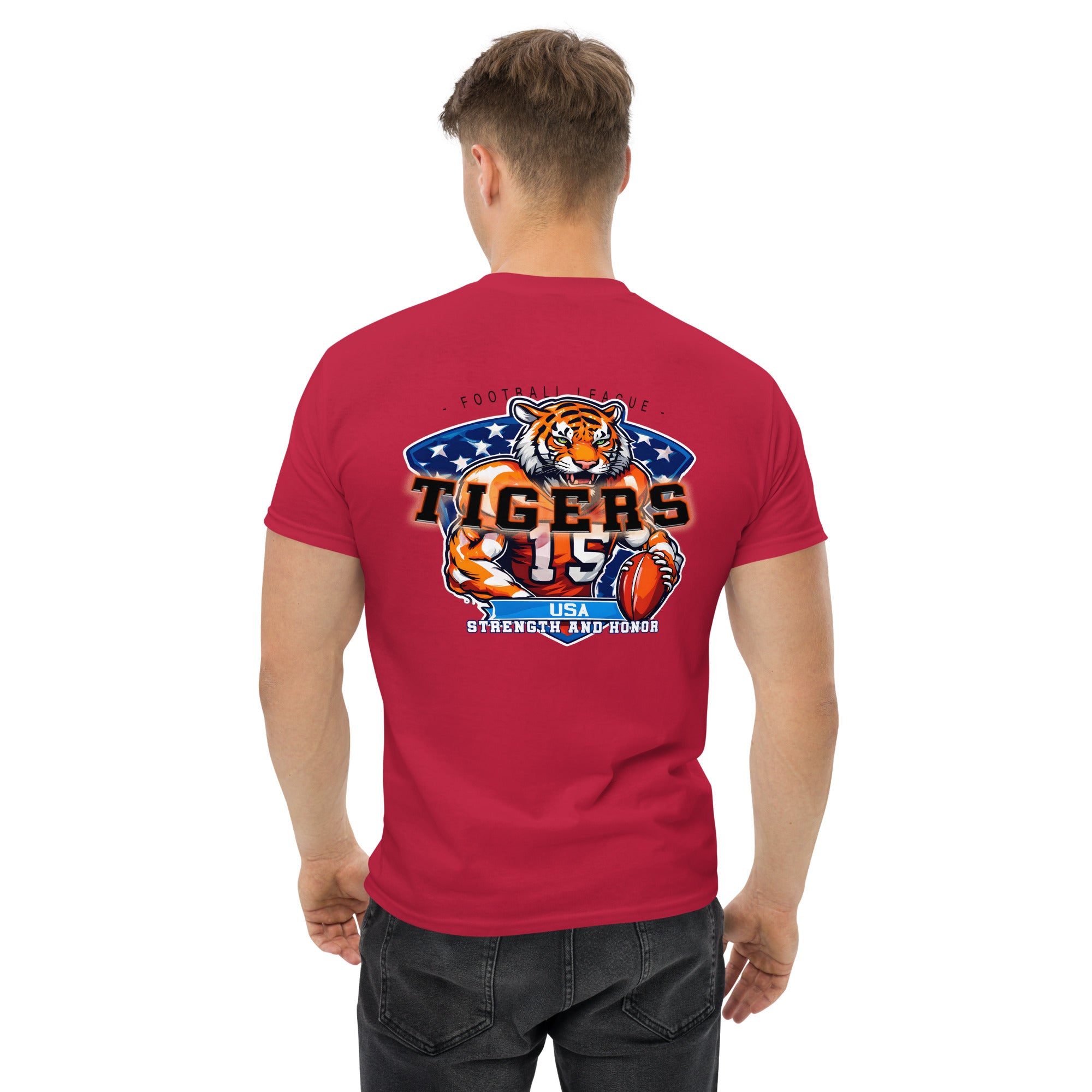 Camiseta Hombre Tigers football