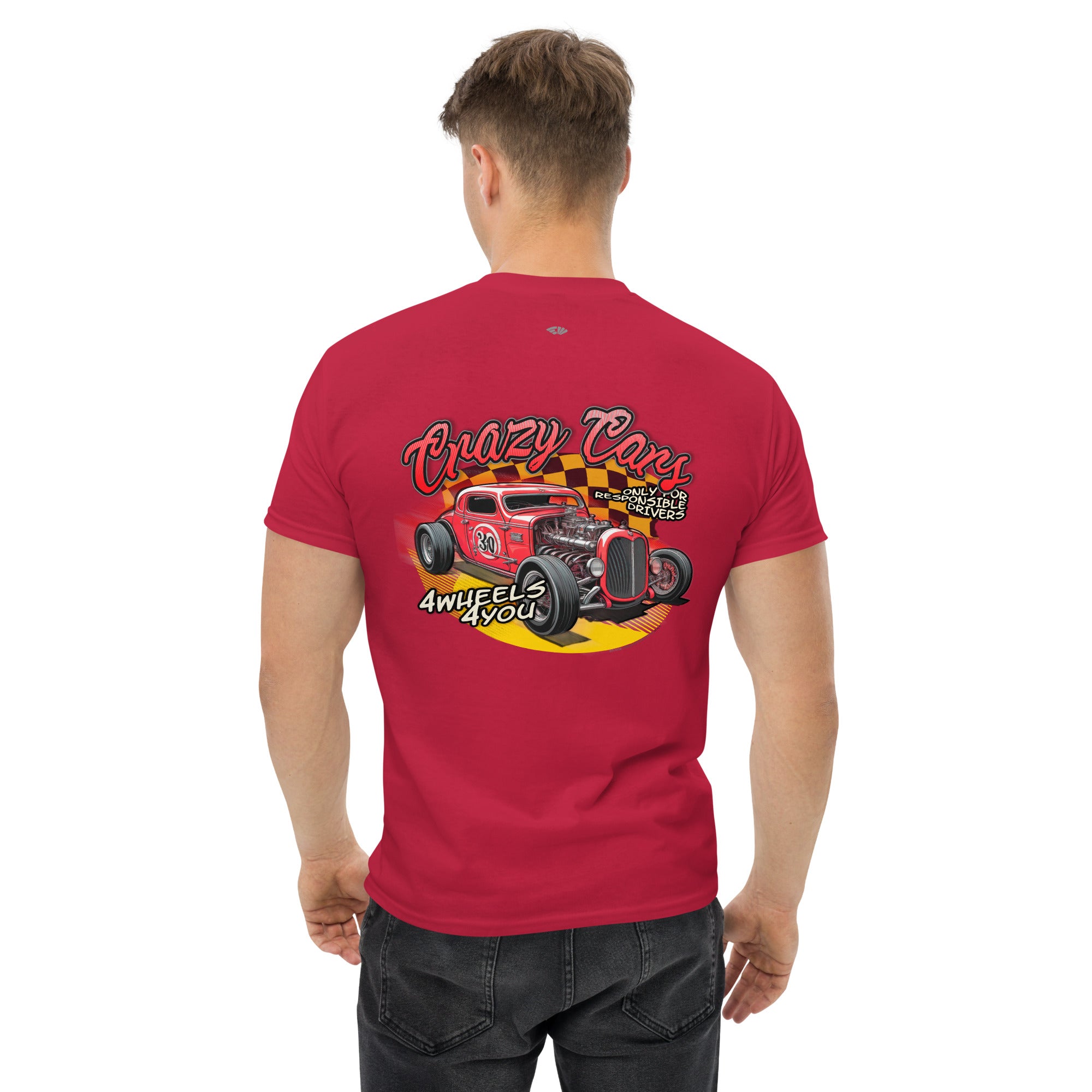 Camiseta Hombre Crazy Cars