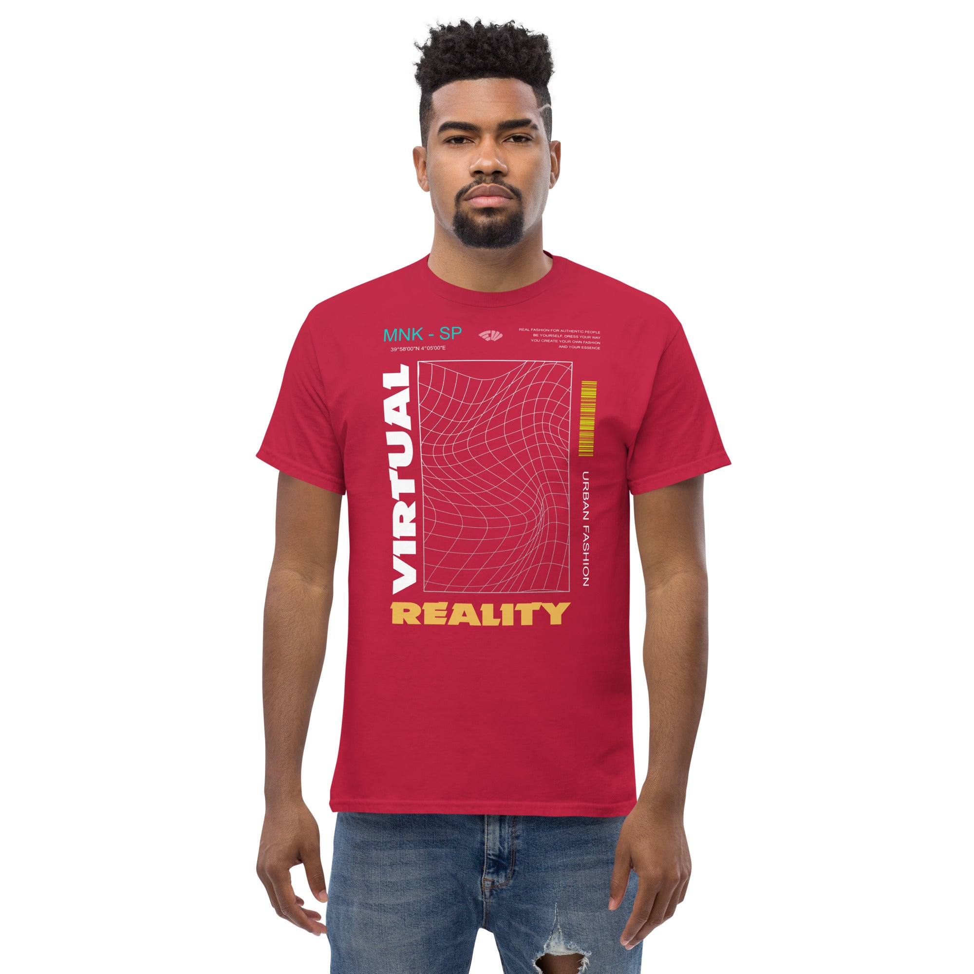 Camiseta Hombre Virtual Reality