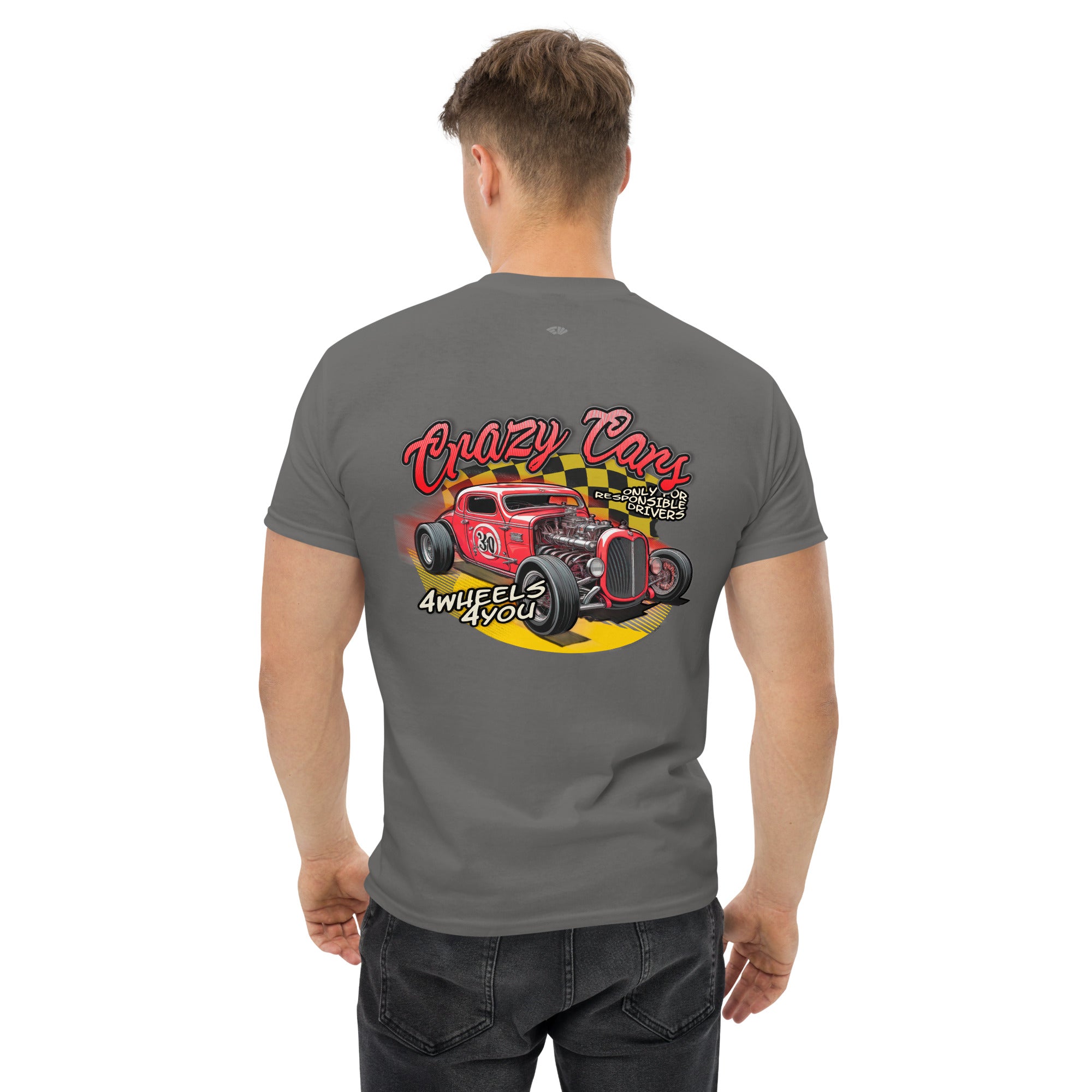 Camiseta Hombre Crazy Cars