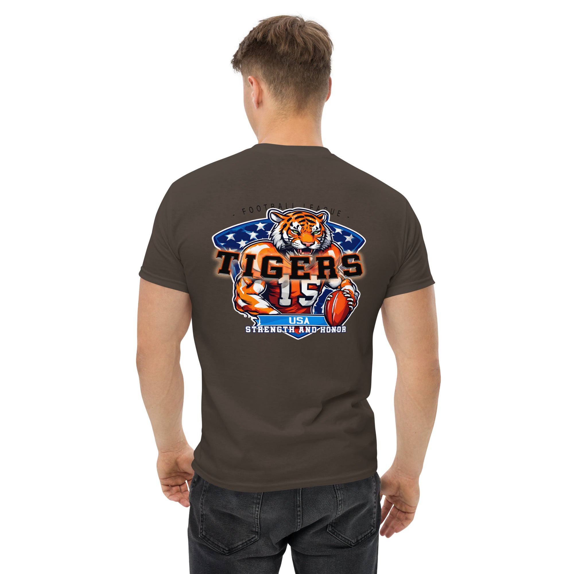 Camiseta Hombre Tigers football