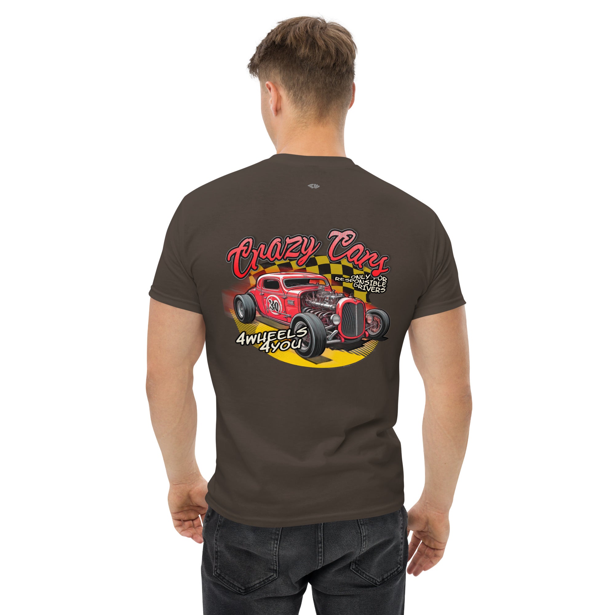 Camiseta Hombre Crazy Cars