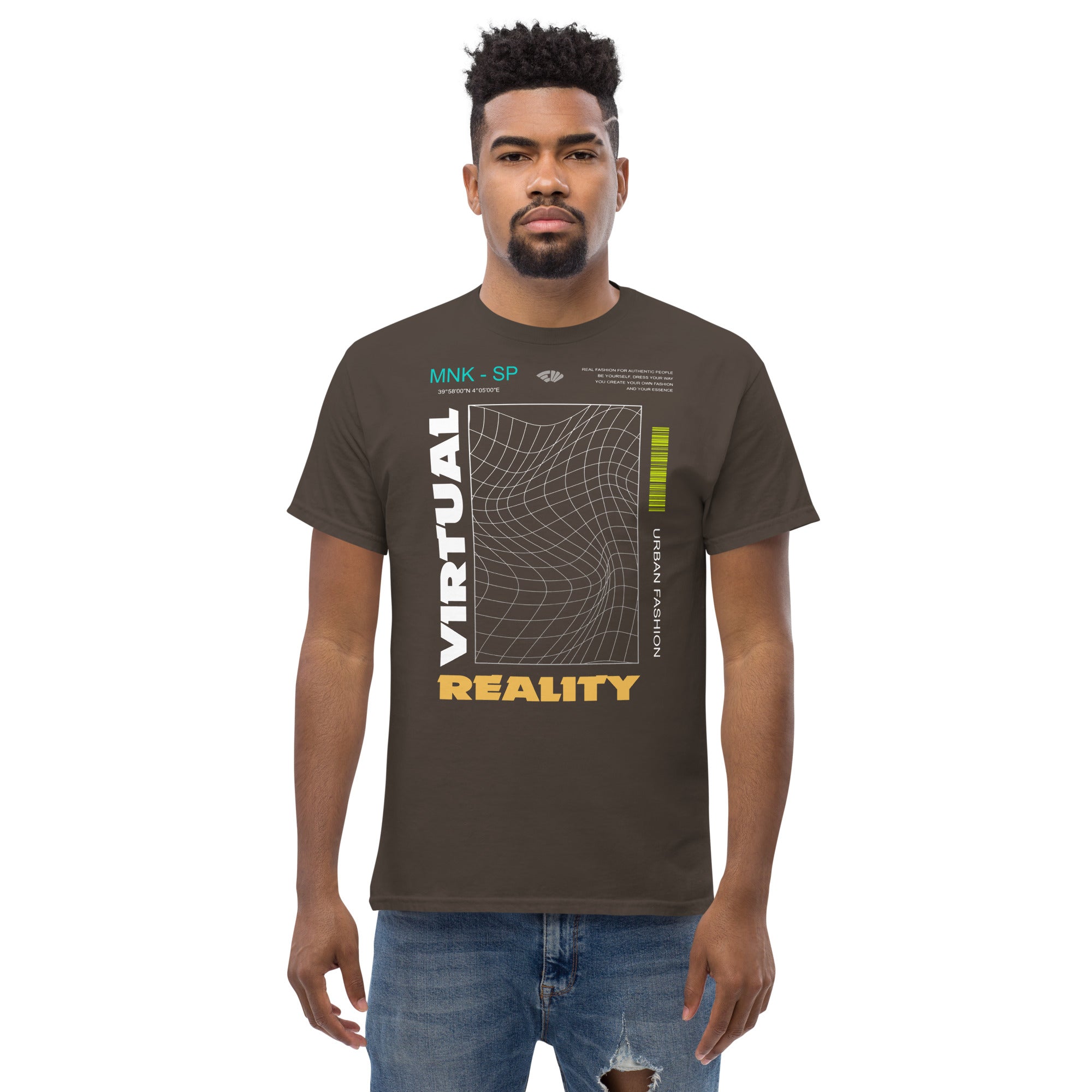 Camiseta Hombre Virtual Reality