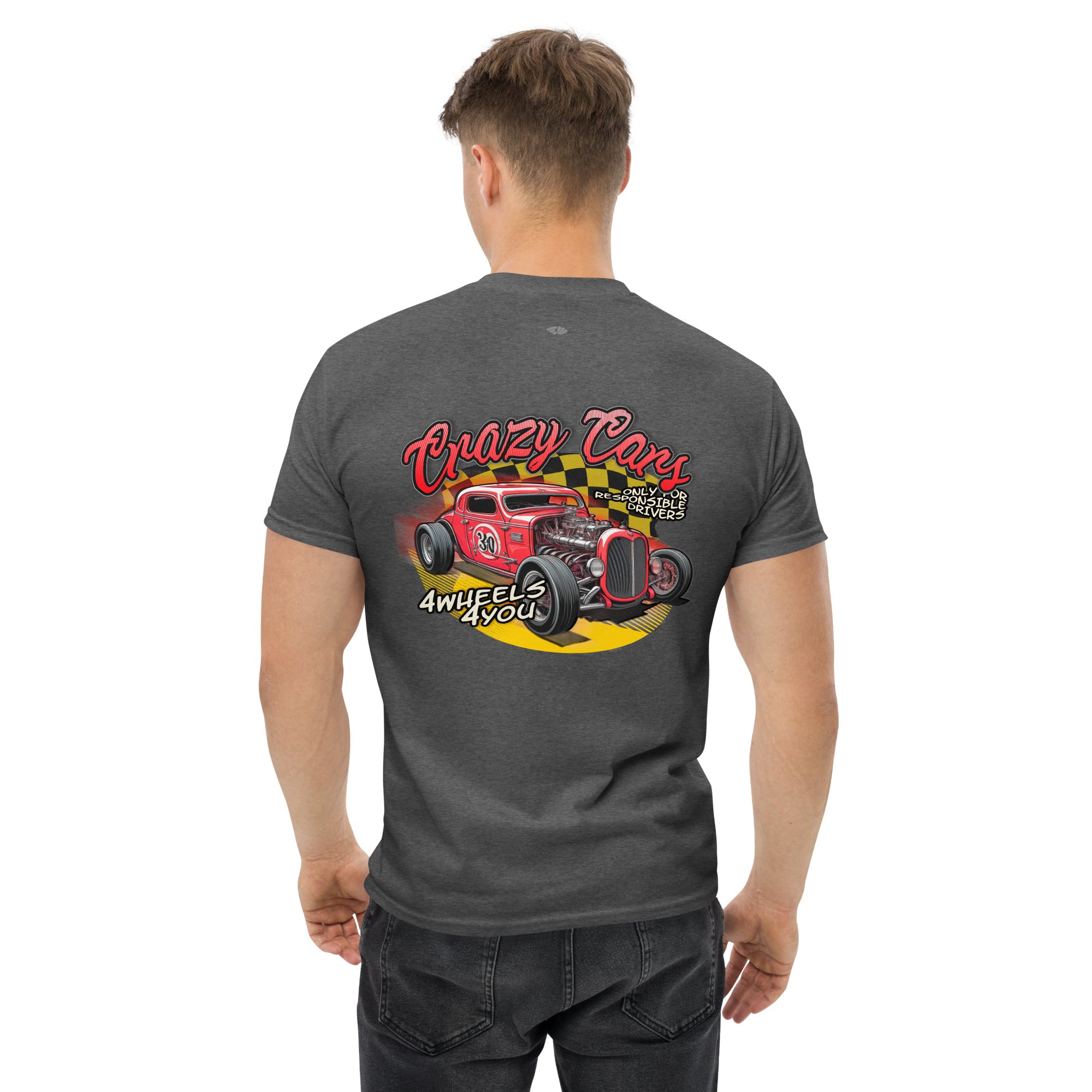Camiseta Hombre Crazy Cars