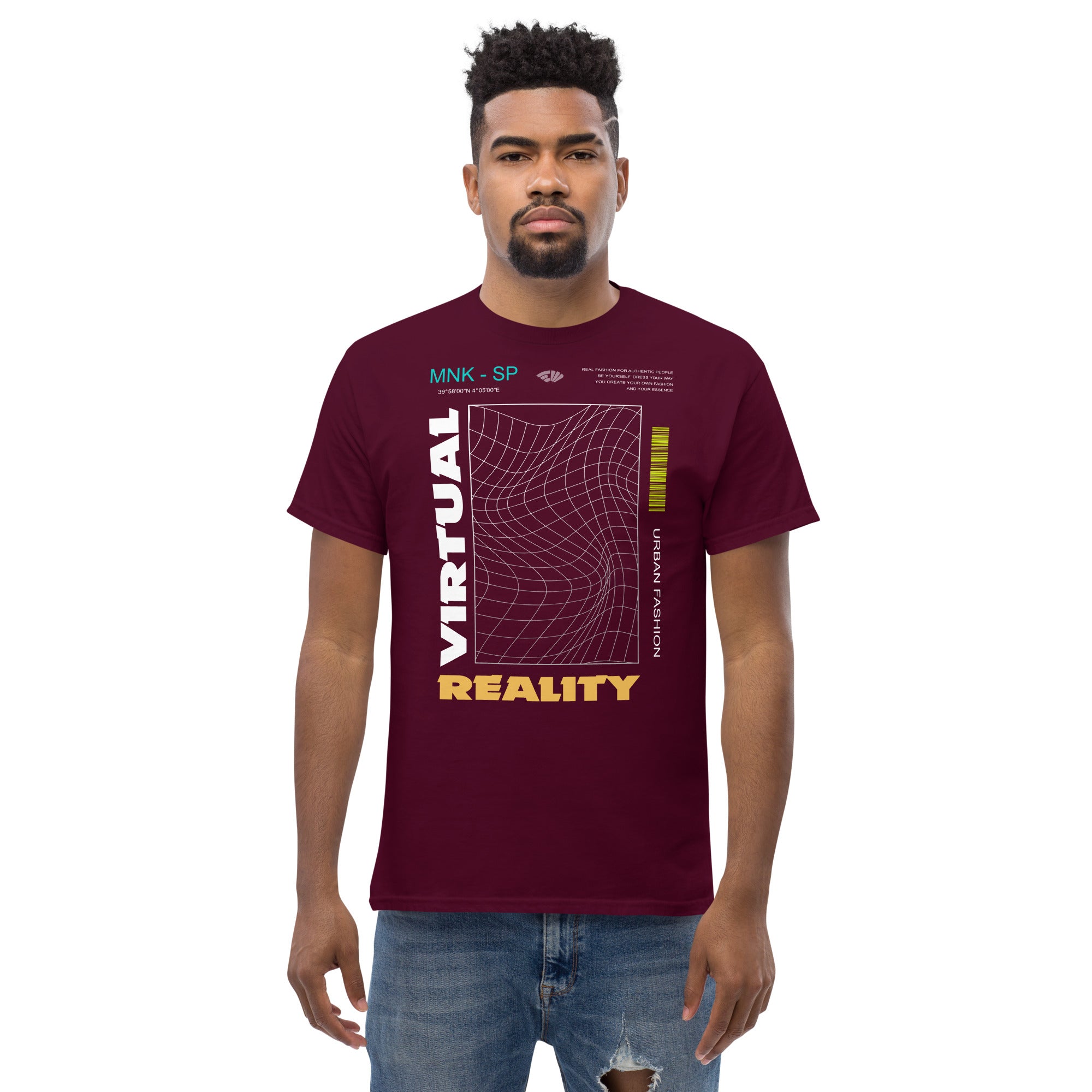 Camiseta Hombre Virtual Reality