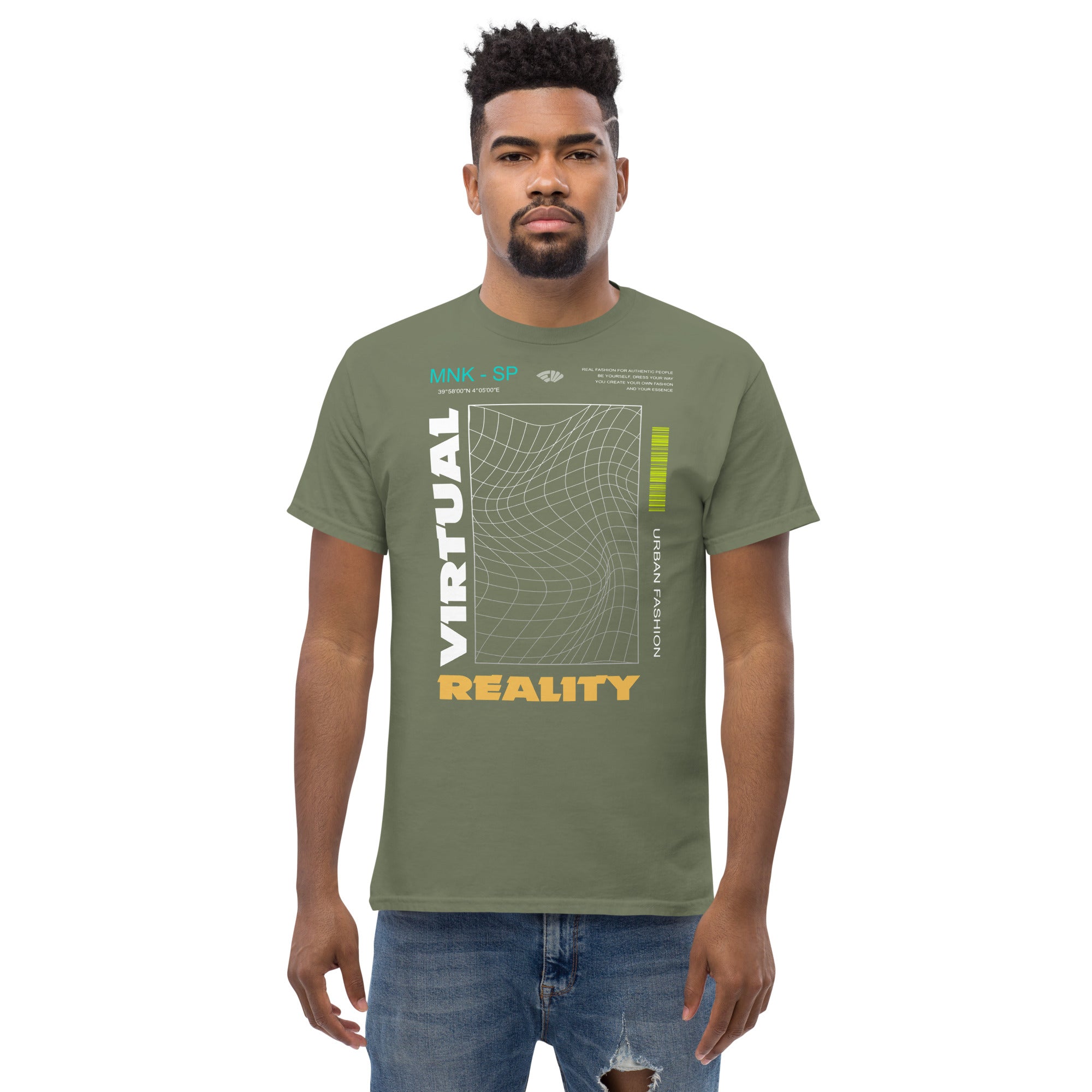 Camiseta Hombre Virtual Reality