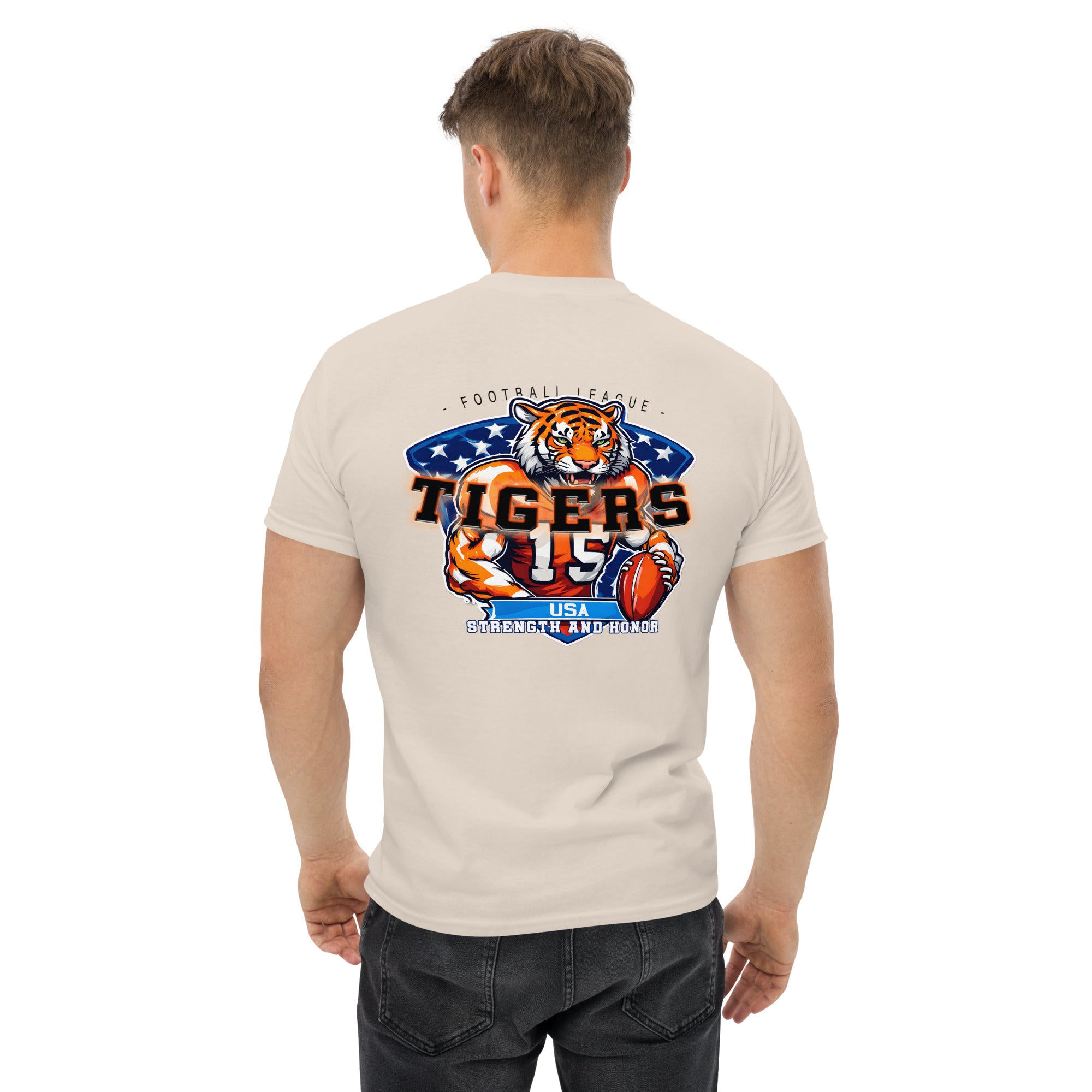Camiseta Hombre Tigers football