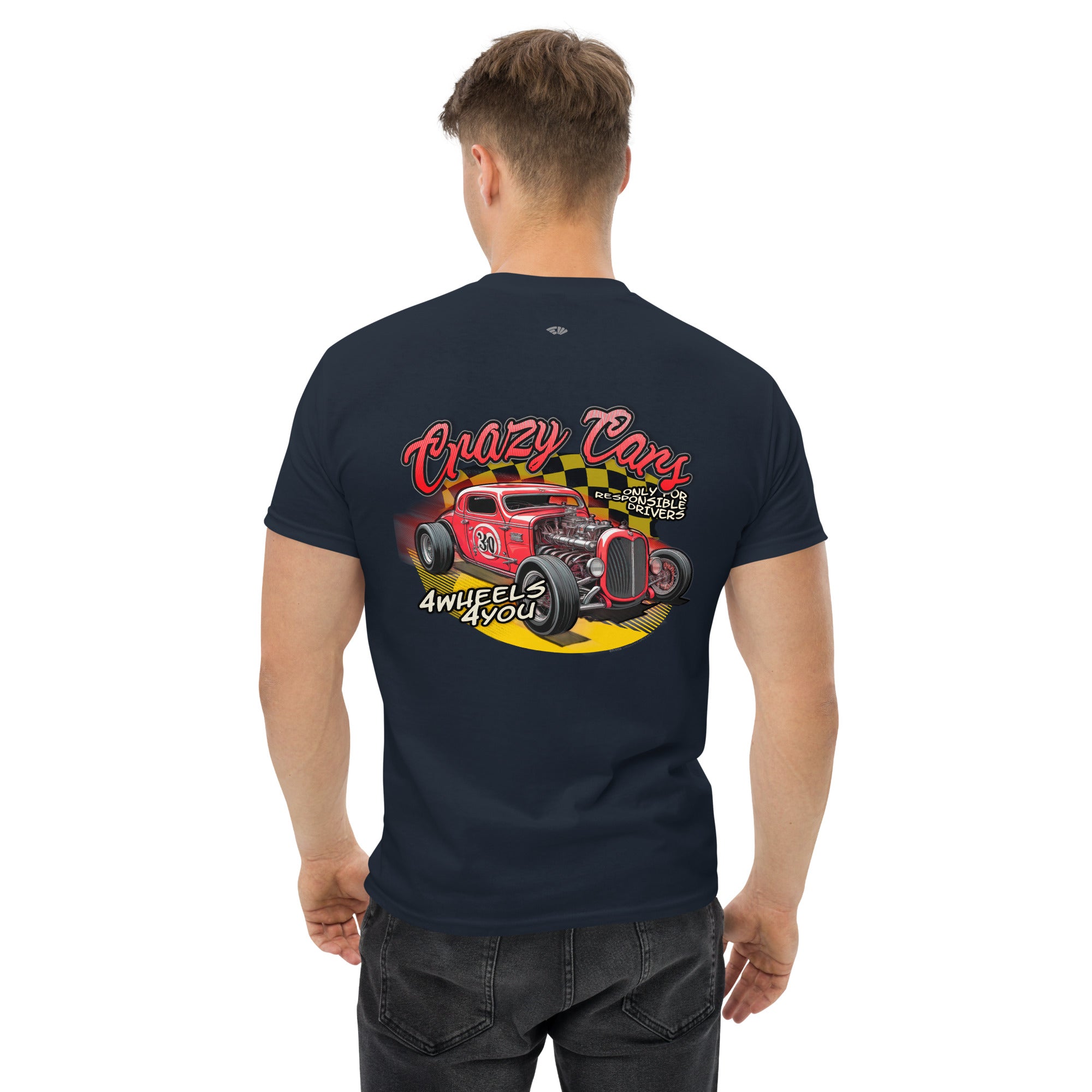 Camiseta Hombre Crazy Cars