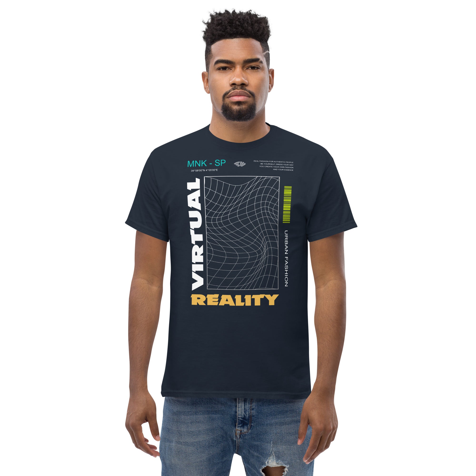 Camiseta Hombre Virtual Reality