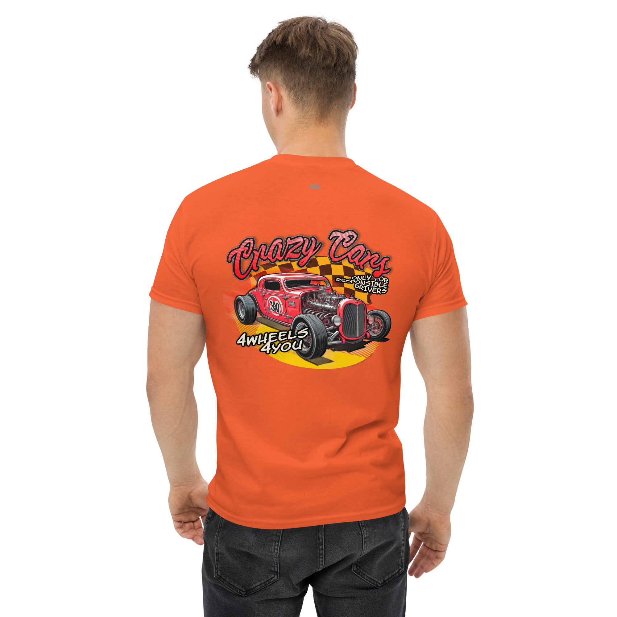 Camiseta Hombre Crazy Cars
