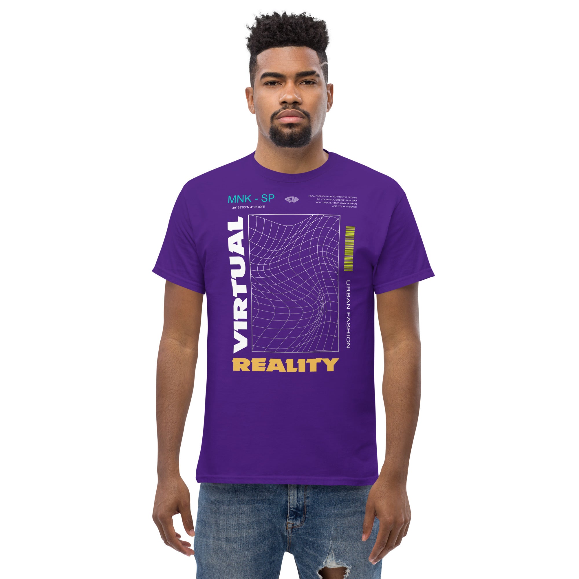 Camiseta Hombre Virtual Reality