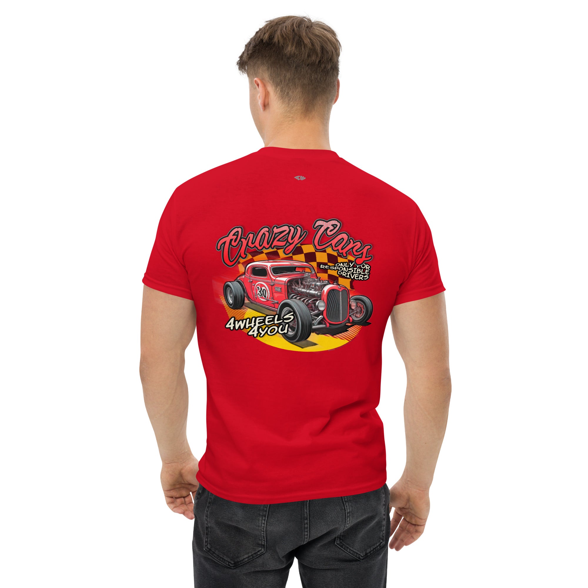 Camiseta Hombre Crazy Cars