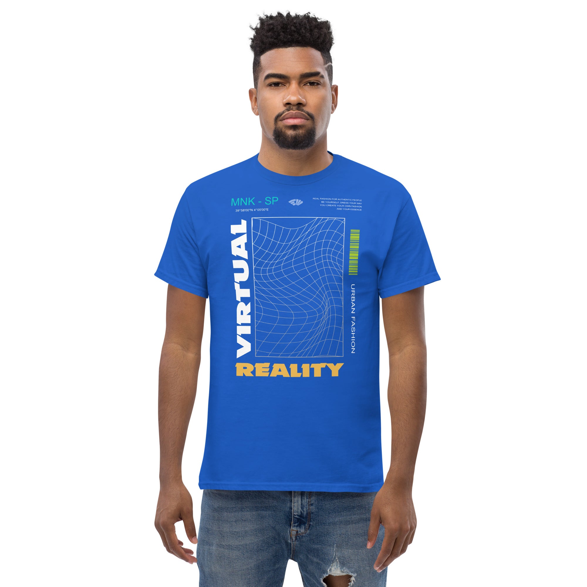 Camiseta Hombre Virtual Reality