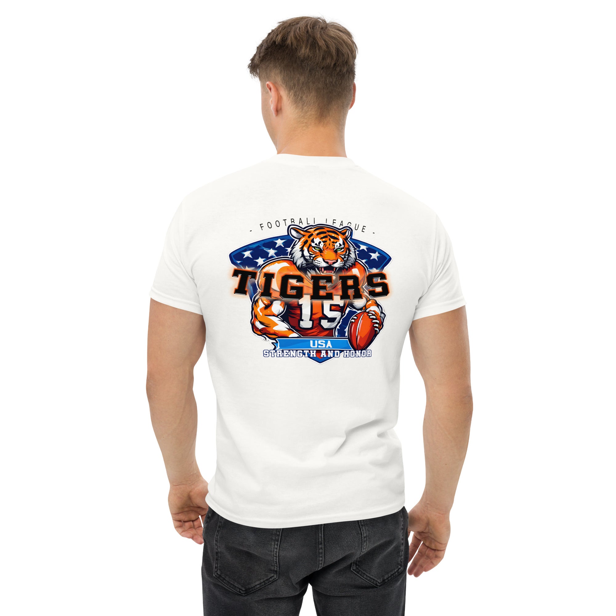 Camiseta Hombre Tigers football