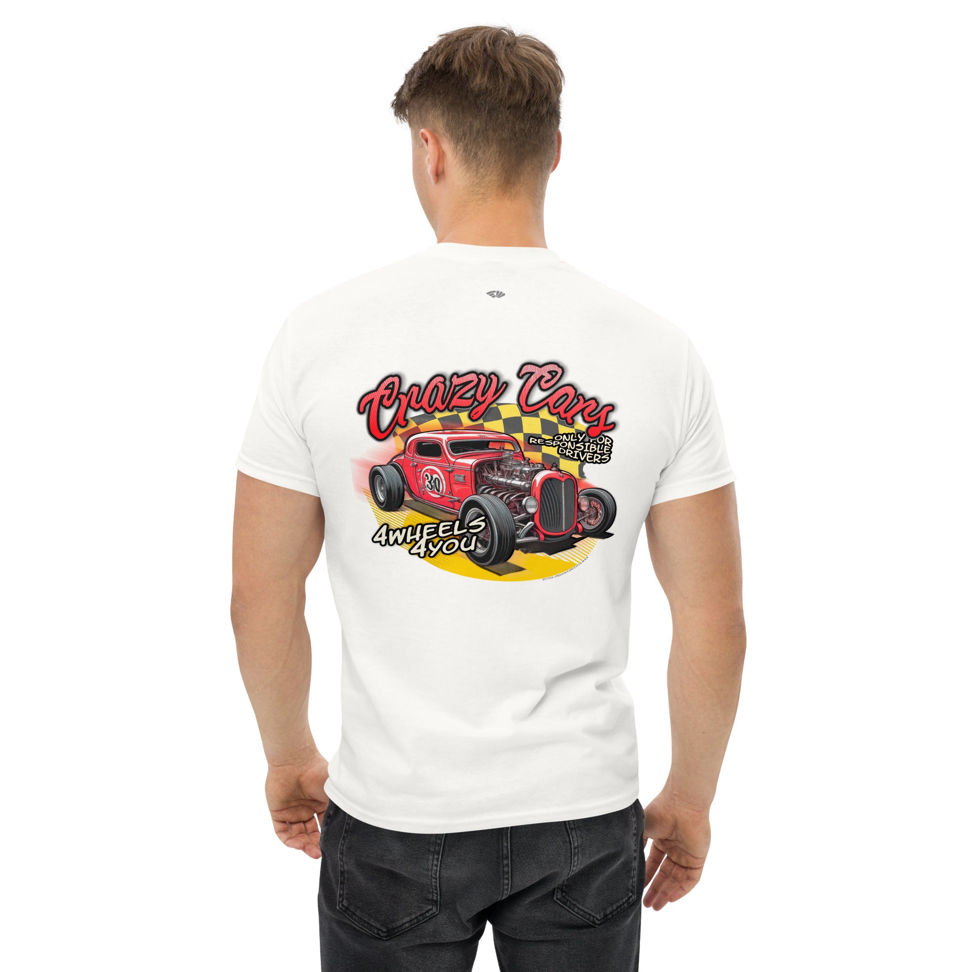 Camiseta Hombre Crazy Cars