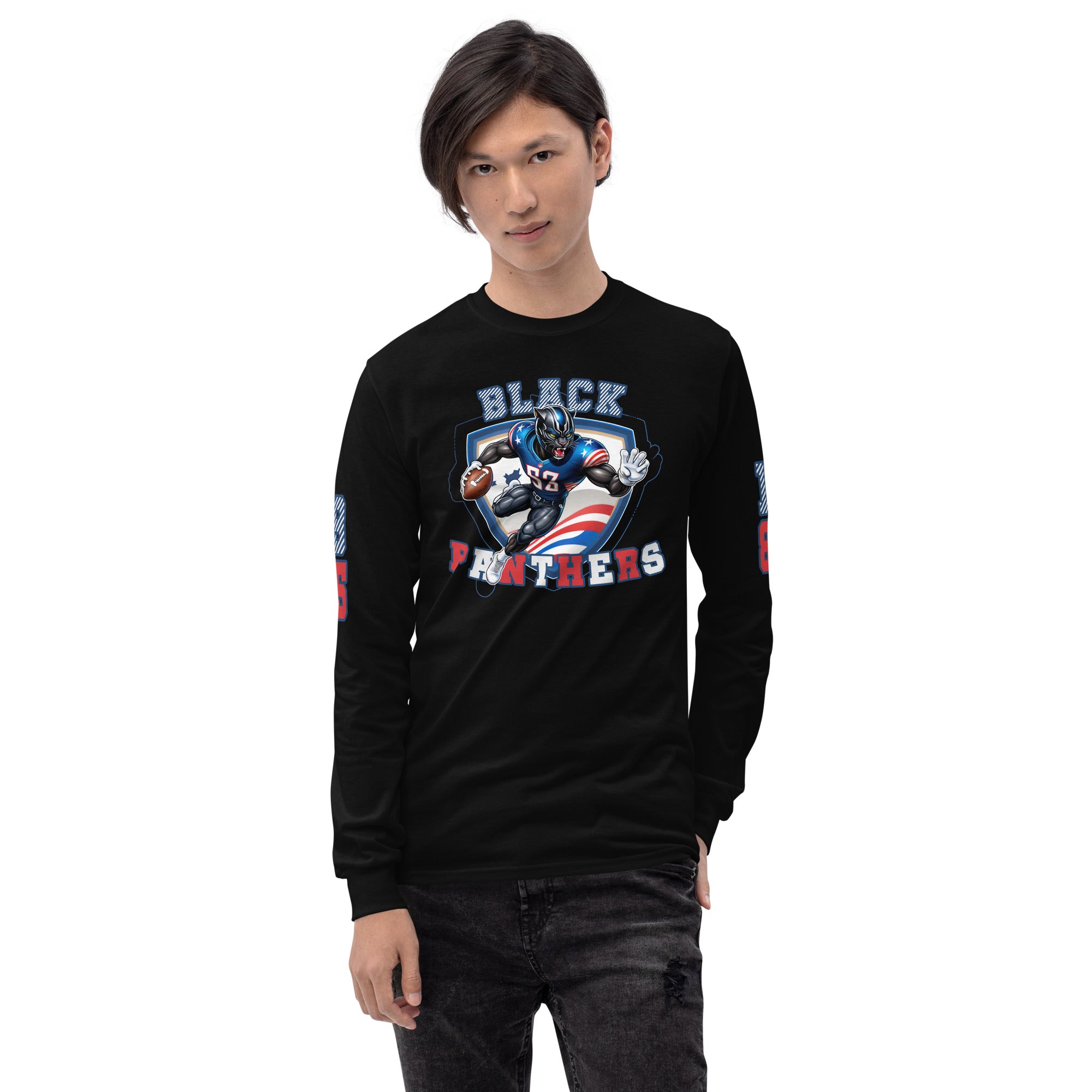 Camiseta manga larga Hombre Black Panthers