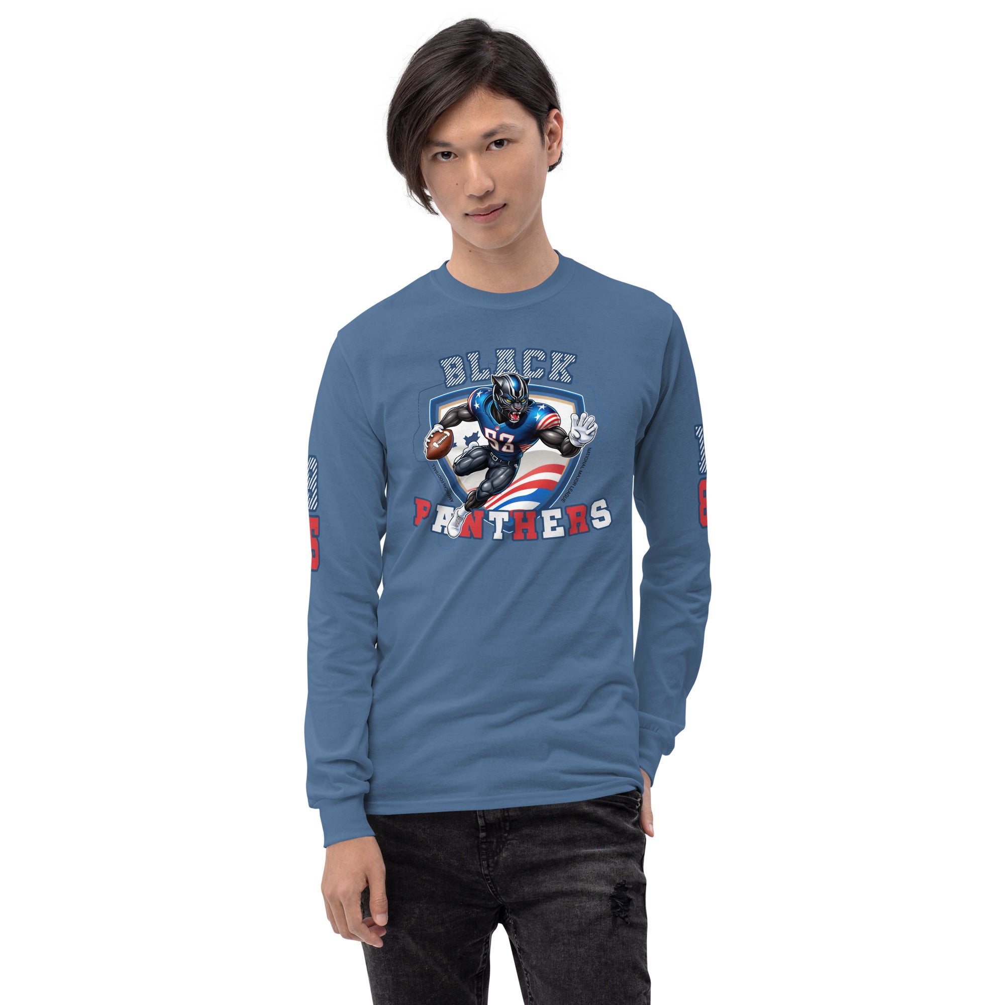 Camiseta manga larga Hombre Black Panthers