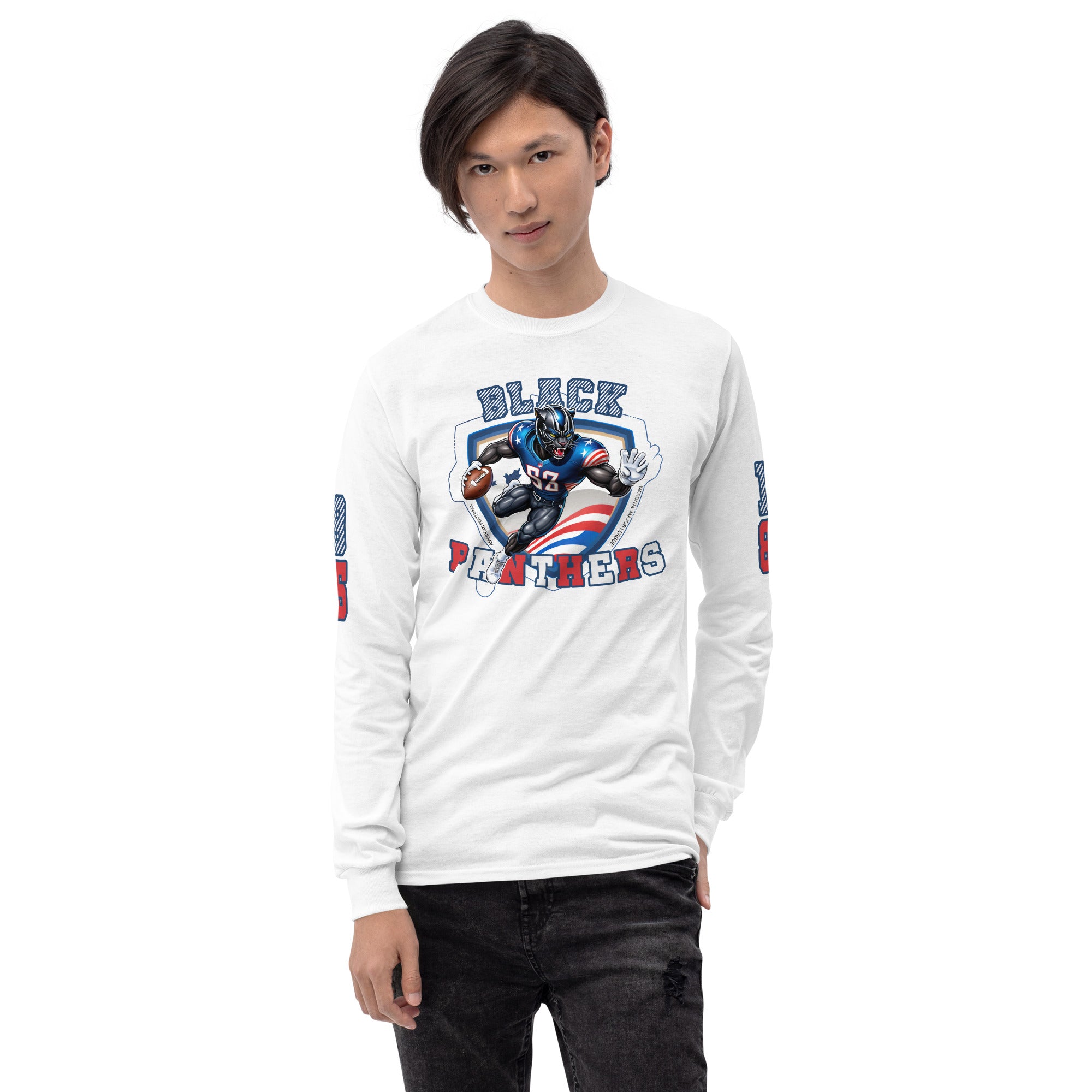 Camiseta manga larga Hombre Black Panthers