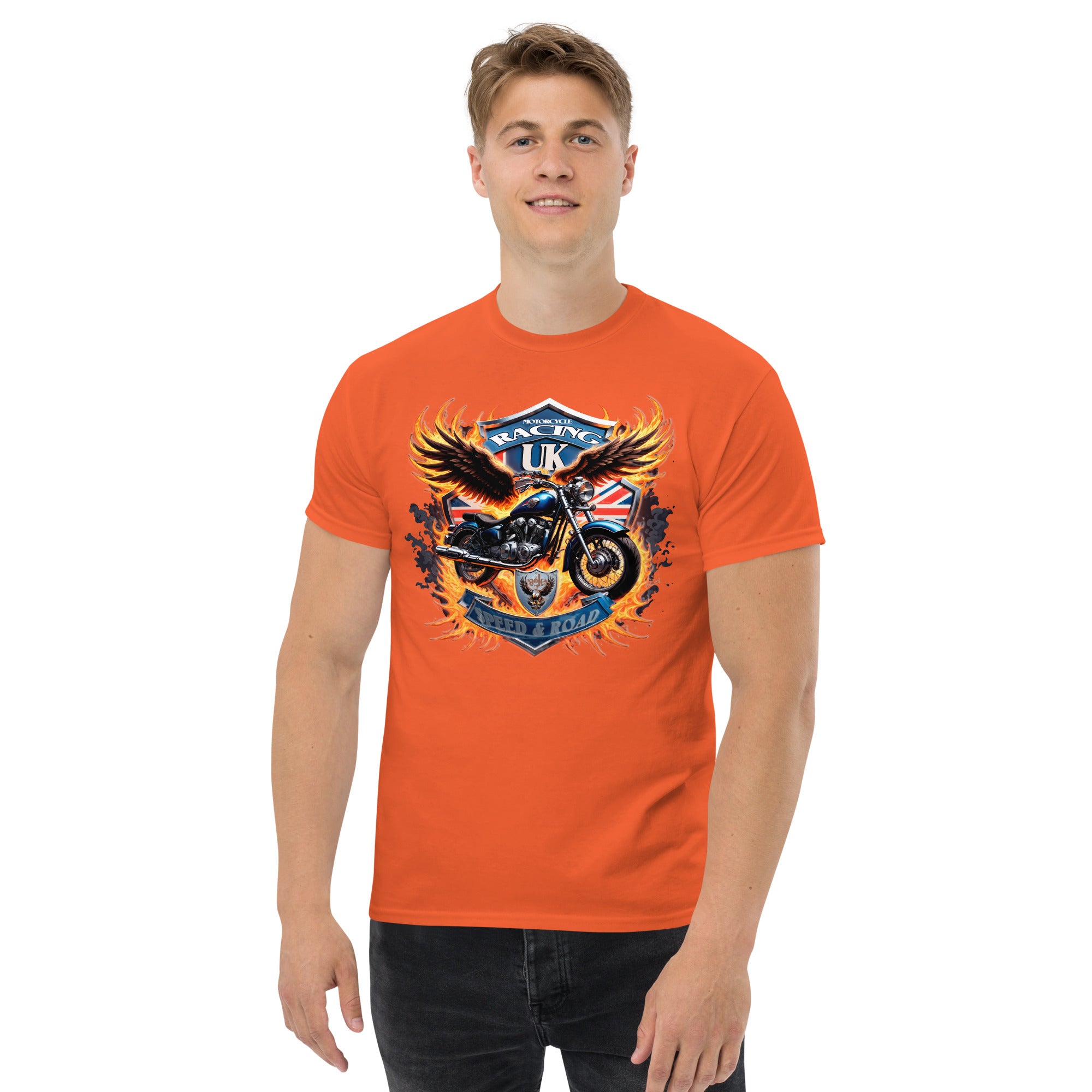 Camiseta algodón Motorcycle Racing UK