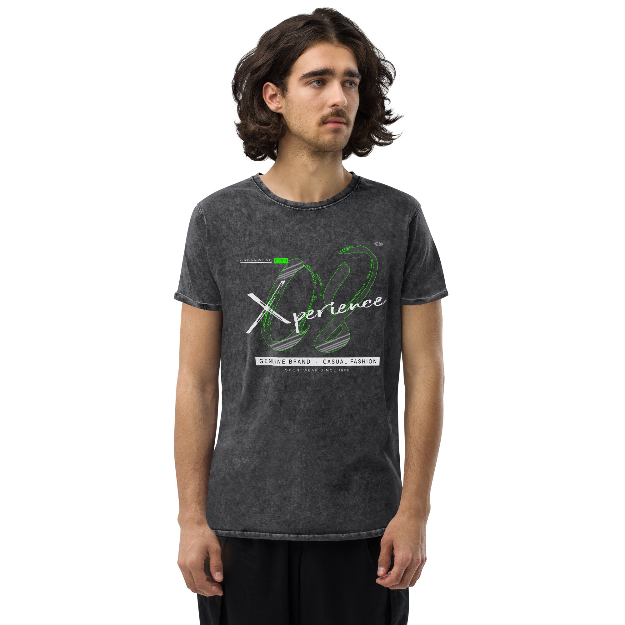 Camiseta vaquera 08 Xperience Verde