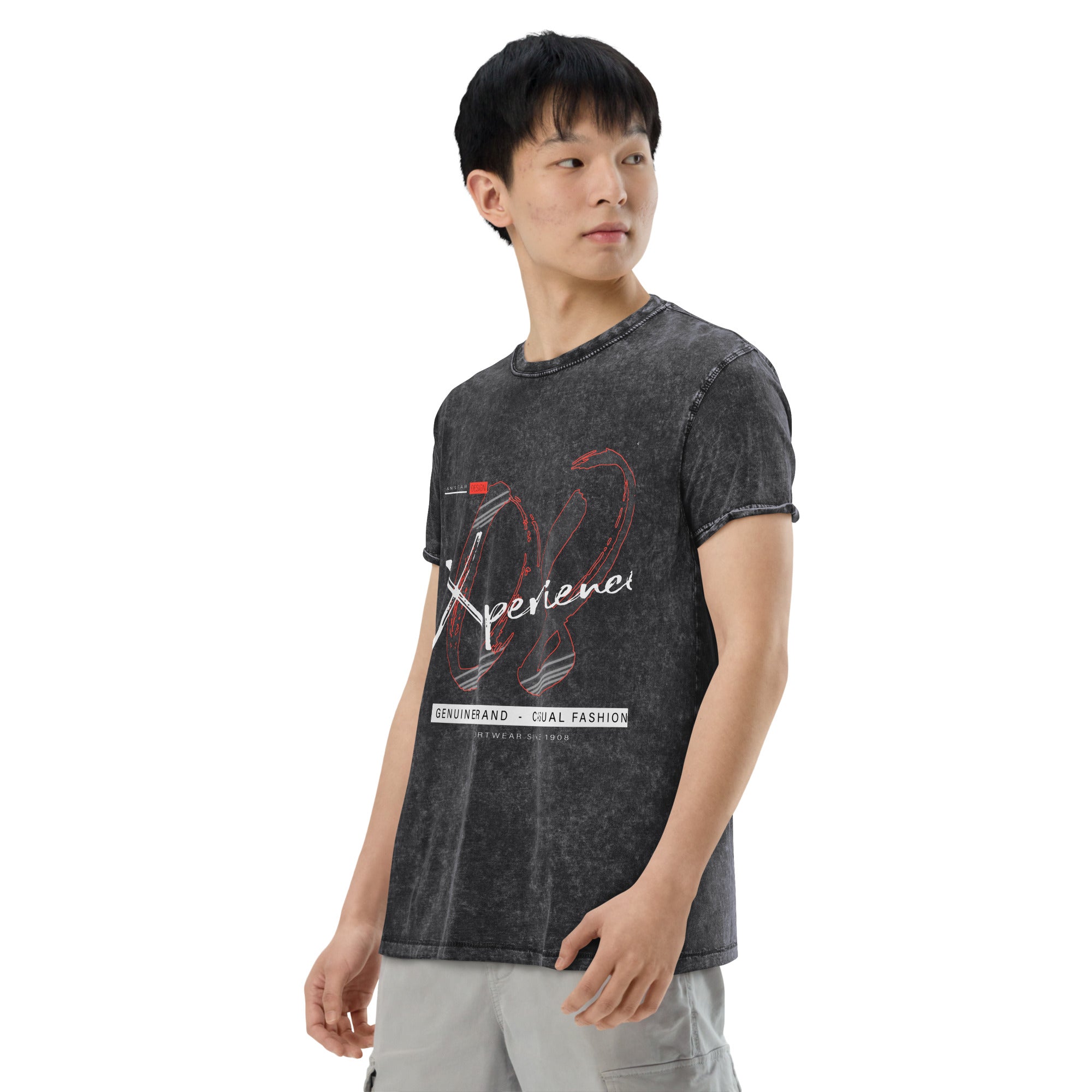Camiseta vaquera 08 Xperience Roja