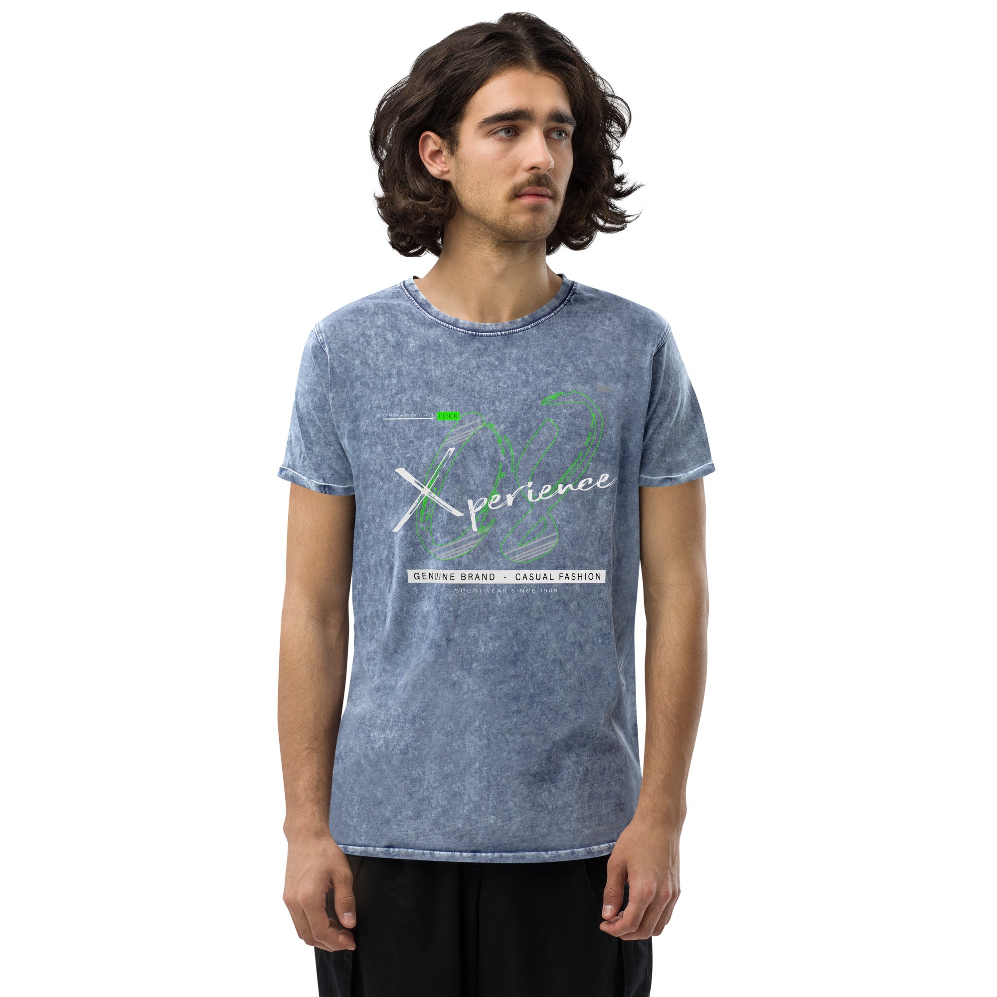 Camiseta vaquera 08 Xperience Verde