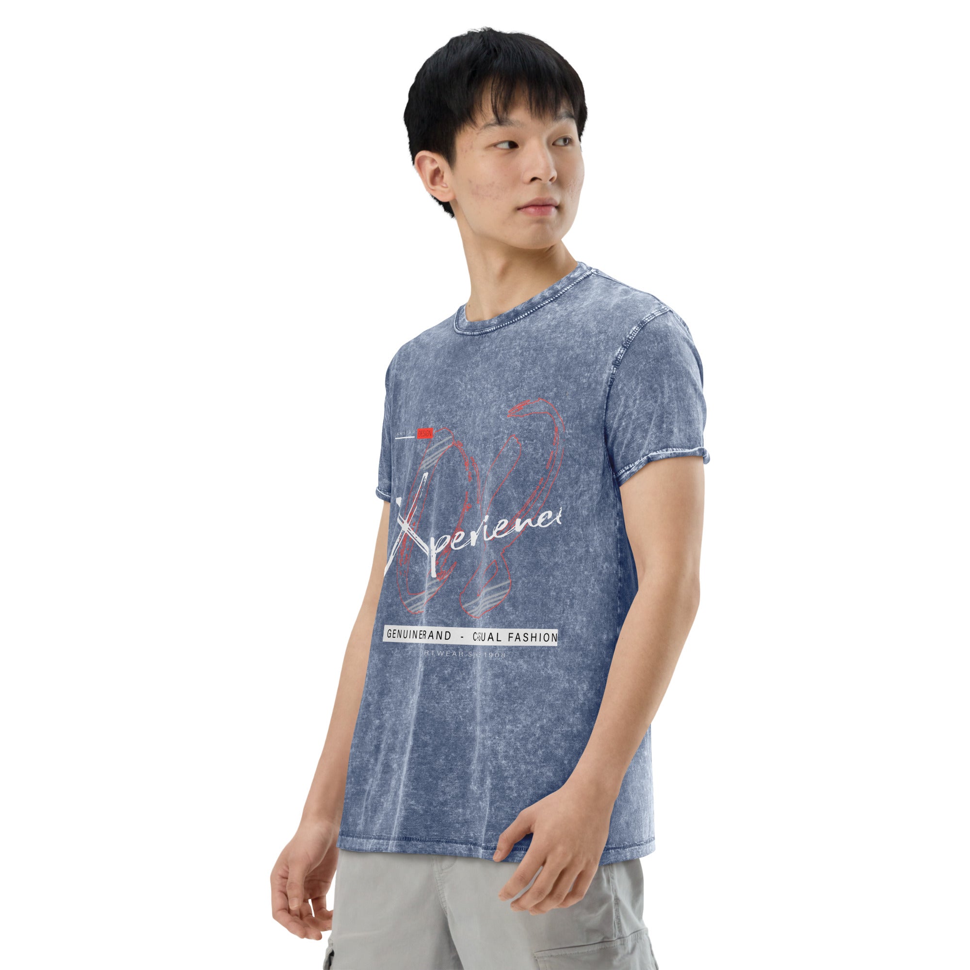 Camiseta vaquera 08 Xperience Roja