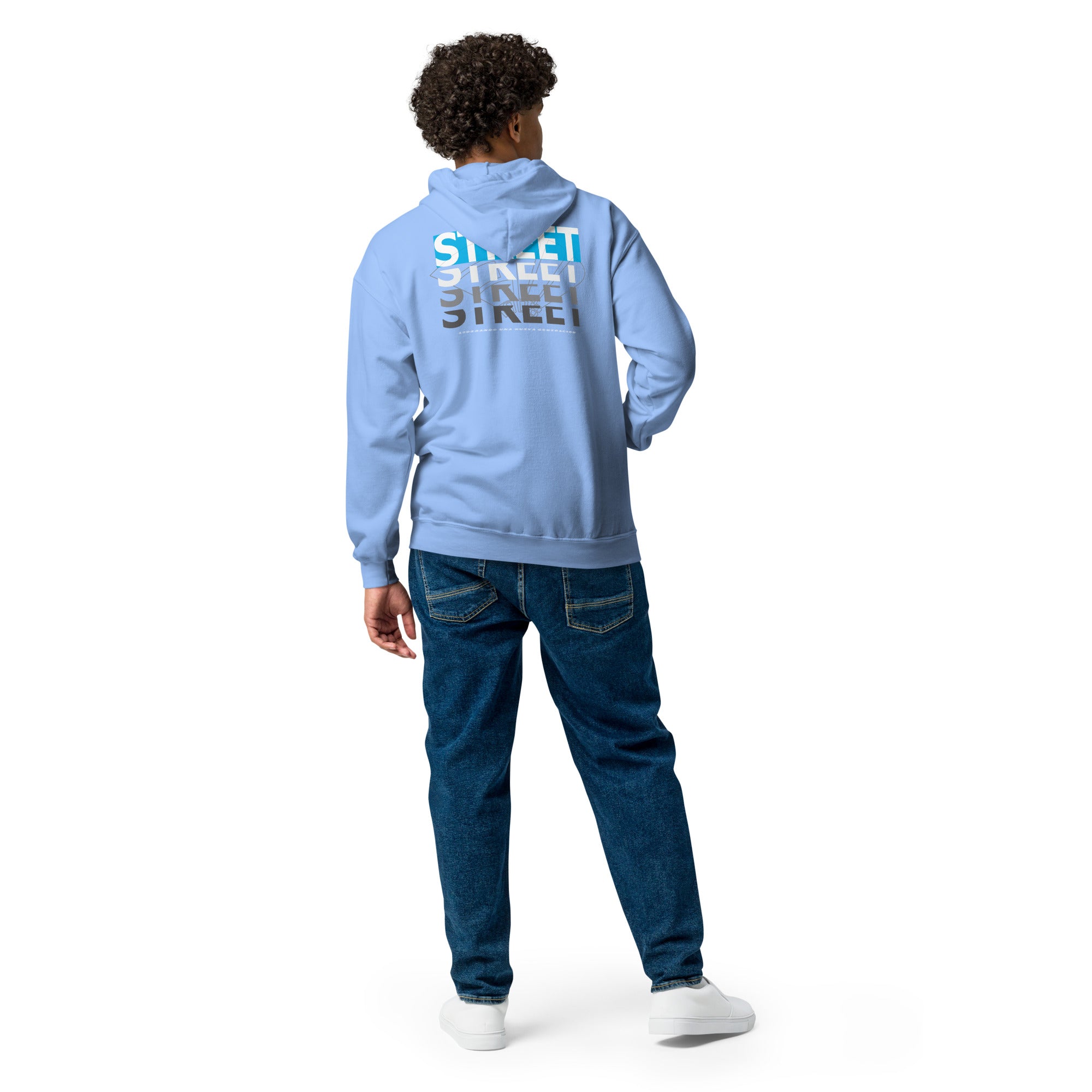 EM Street Herren-Sweatshirt mit Reißverschluss