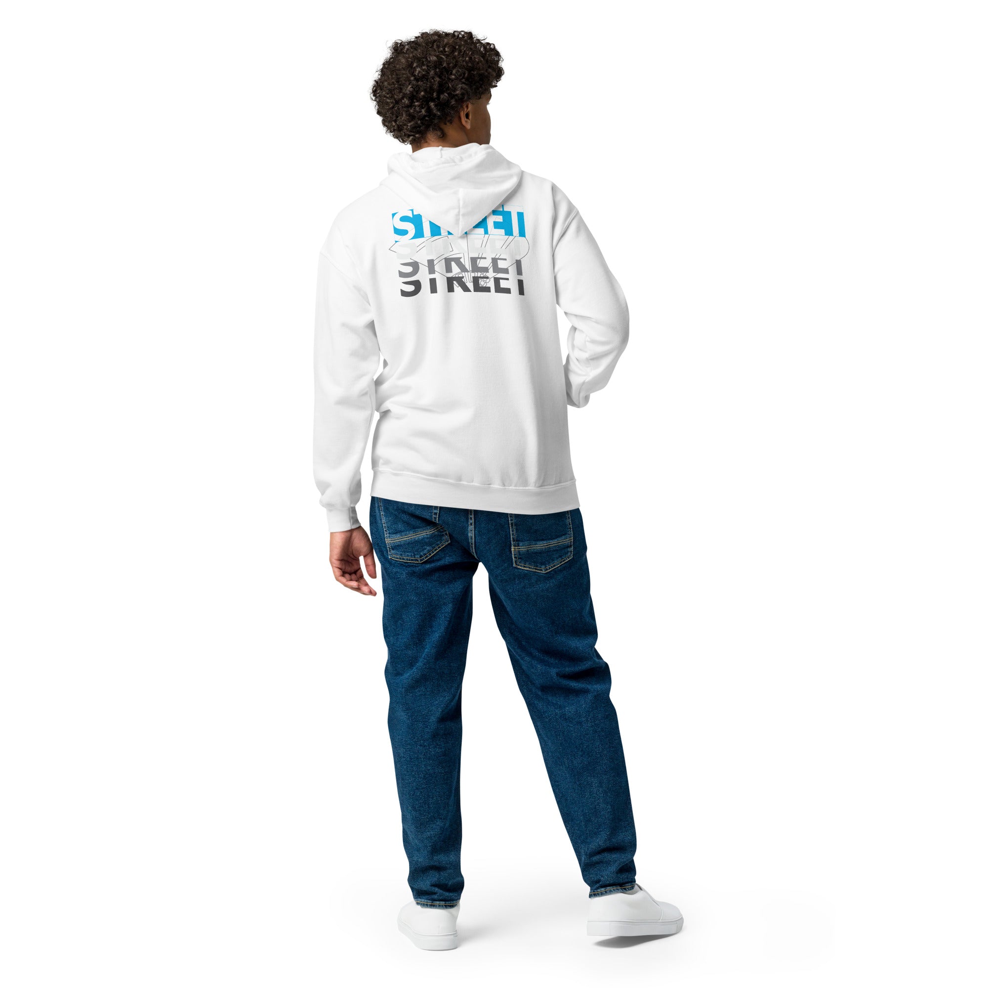 EM Street Herren-Sweatshirt mit Reißverschluss