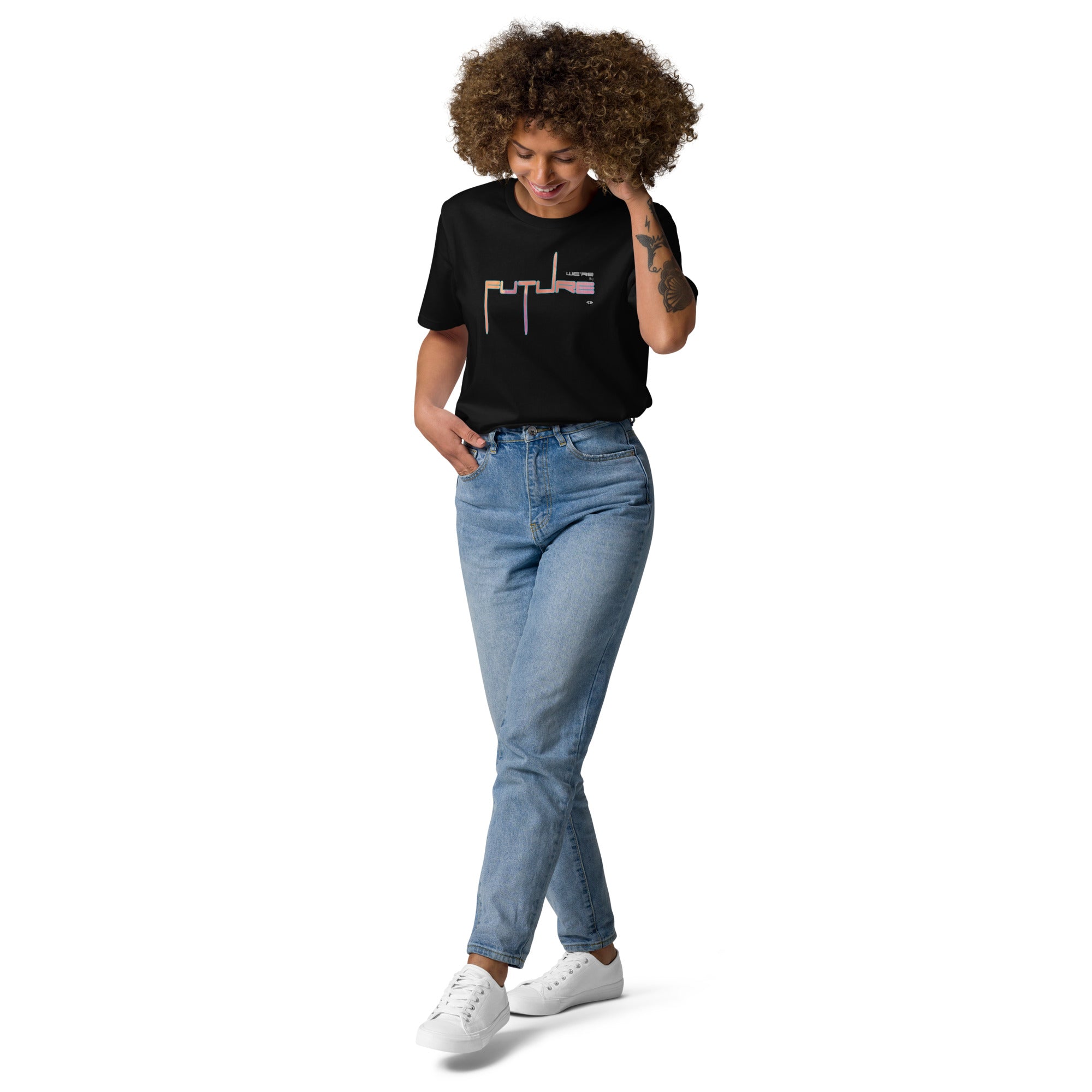 Camiseta de algodón orgánico Future