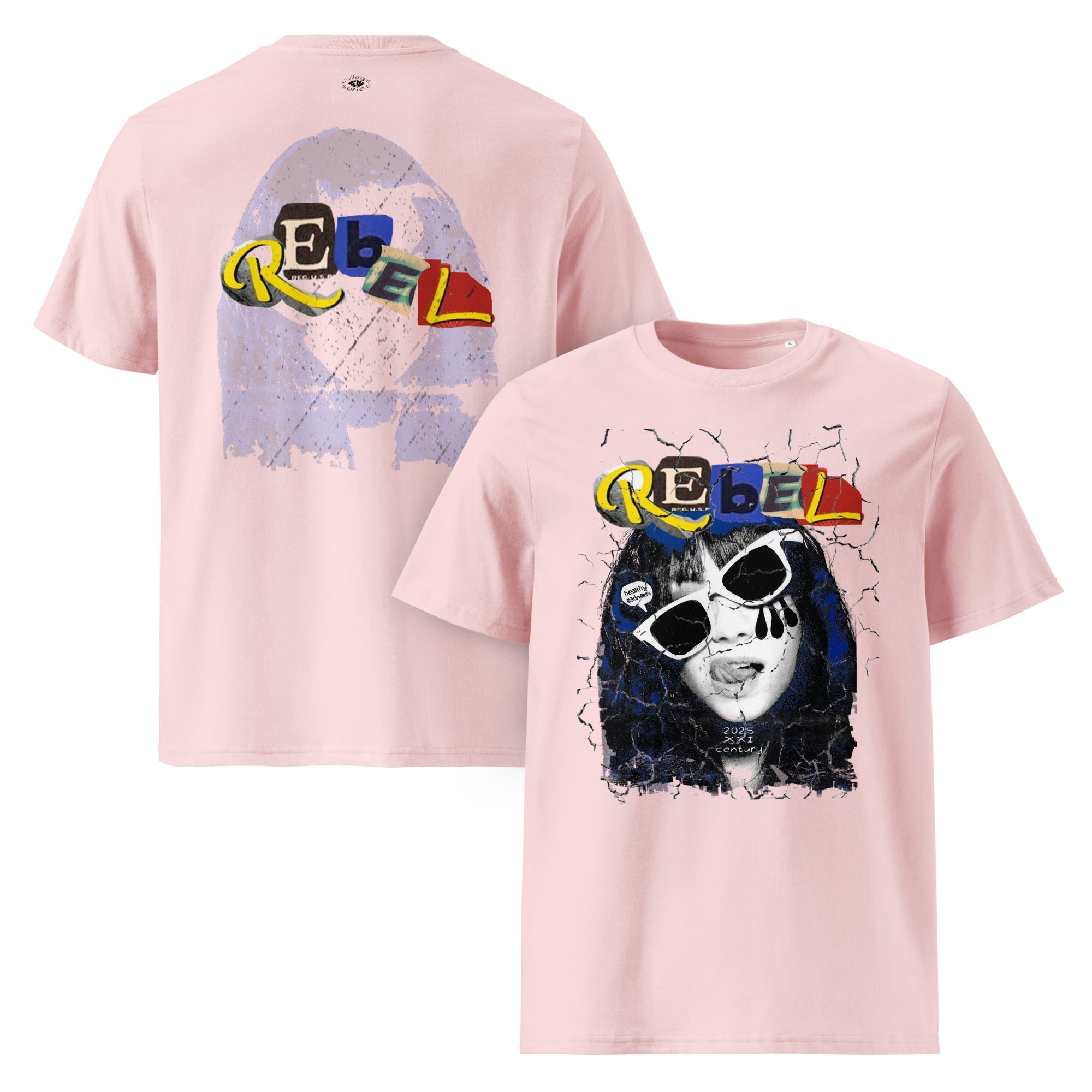 Camiseta de algodón orgánico Rebel