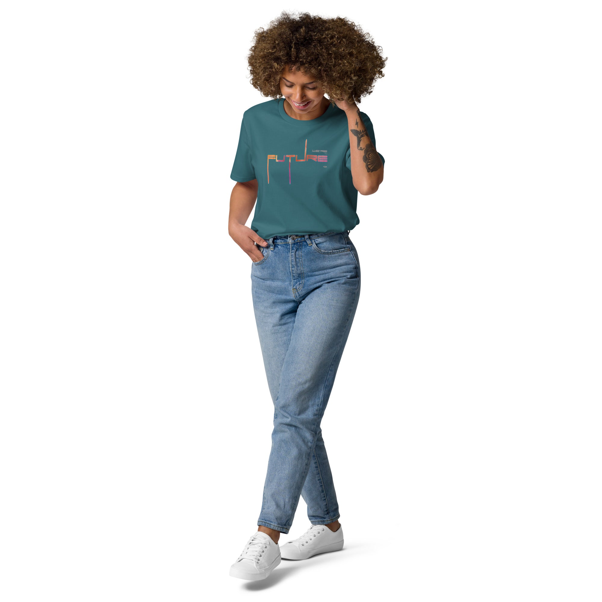 Camiseta de algodón orgánico Future
