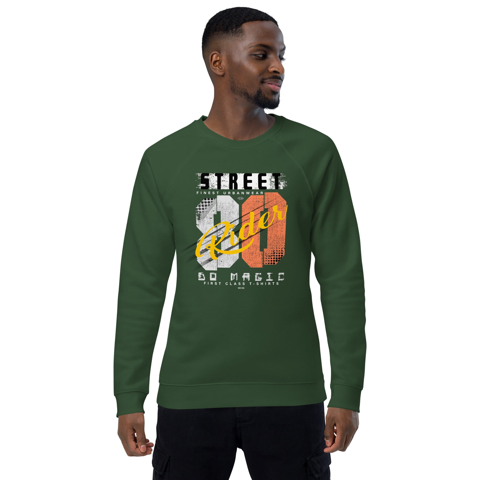 Street Rider Raglan-Sweatshirt für Herren
