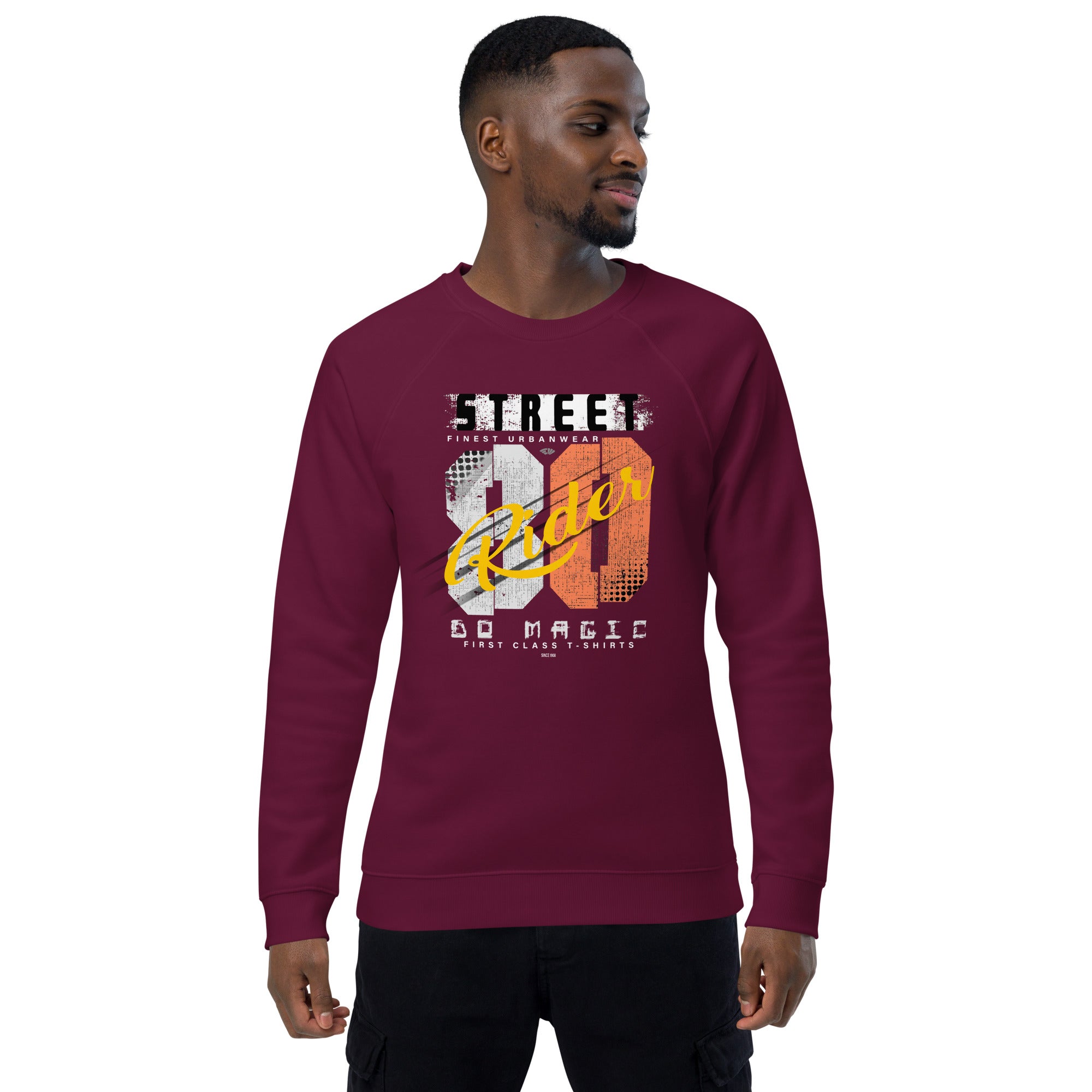 Street Rider Raglan-Sweatshirt für Herren