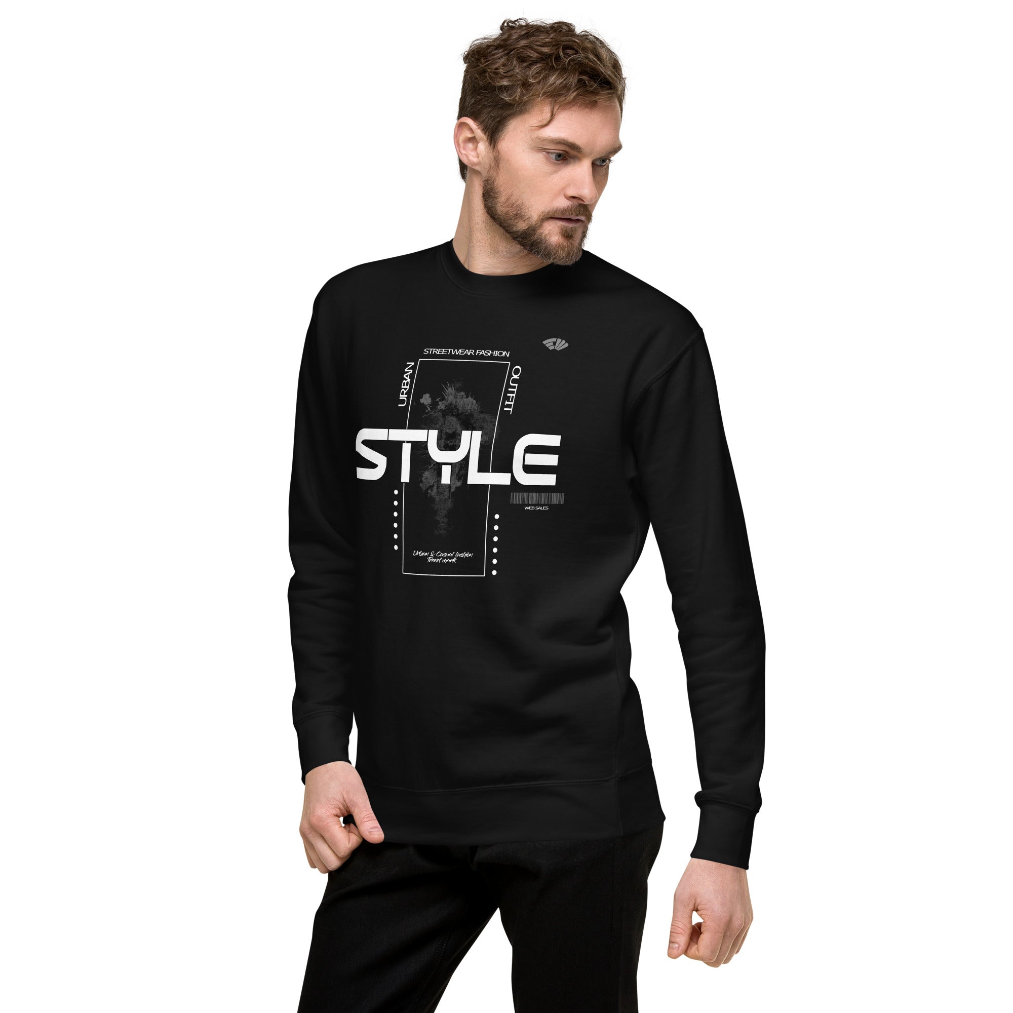 Urbanes Outfit im Sweatshirt-Stil für Herren