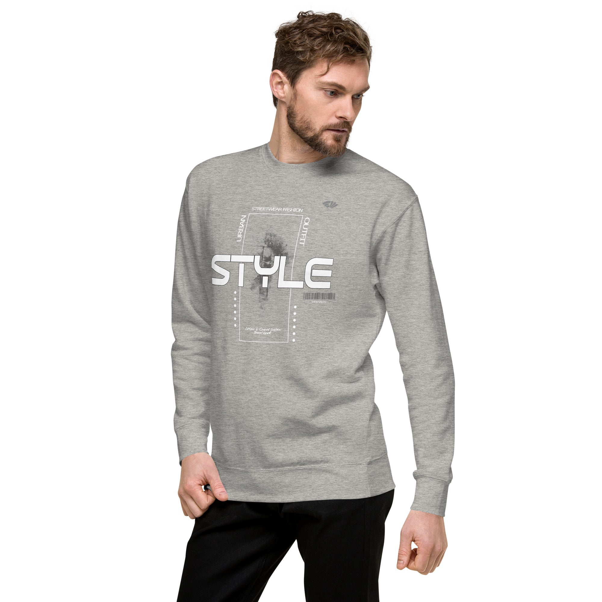Urbanes Outfit im Sweatshirt-Stil für Herren