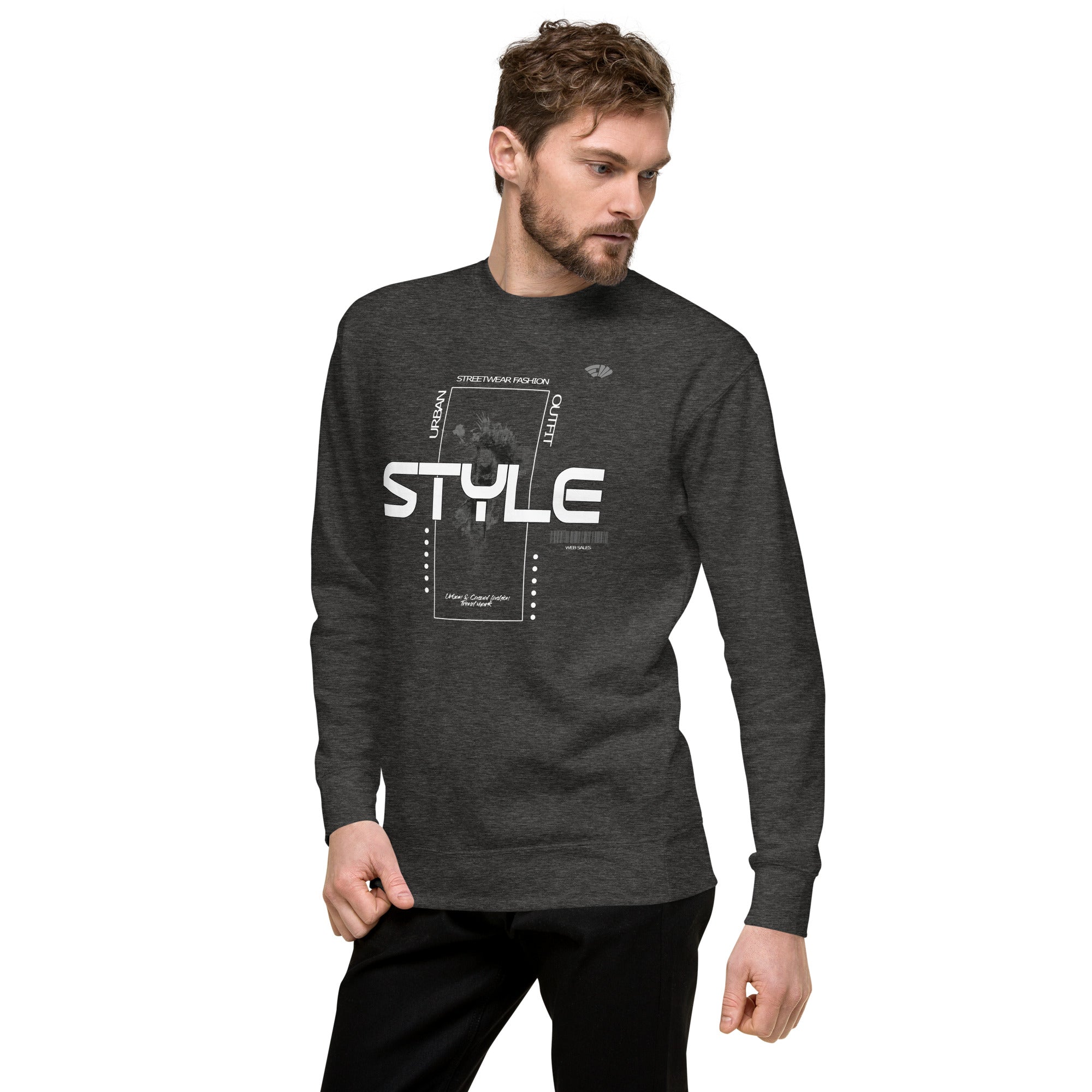 Urbanes Outfit im Sweatshirt-Stil für Herren