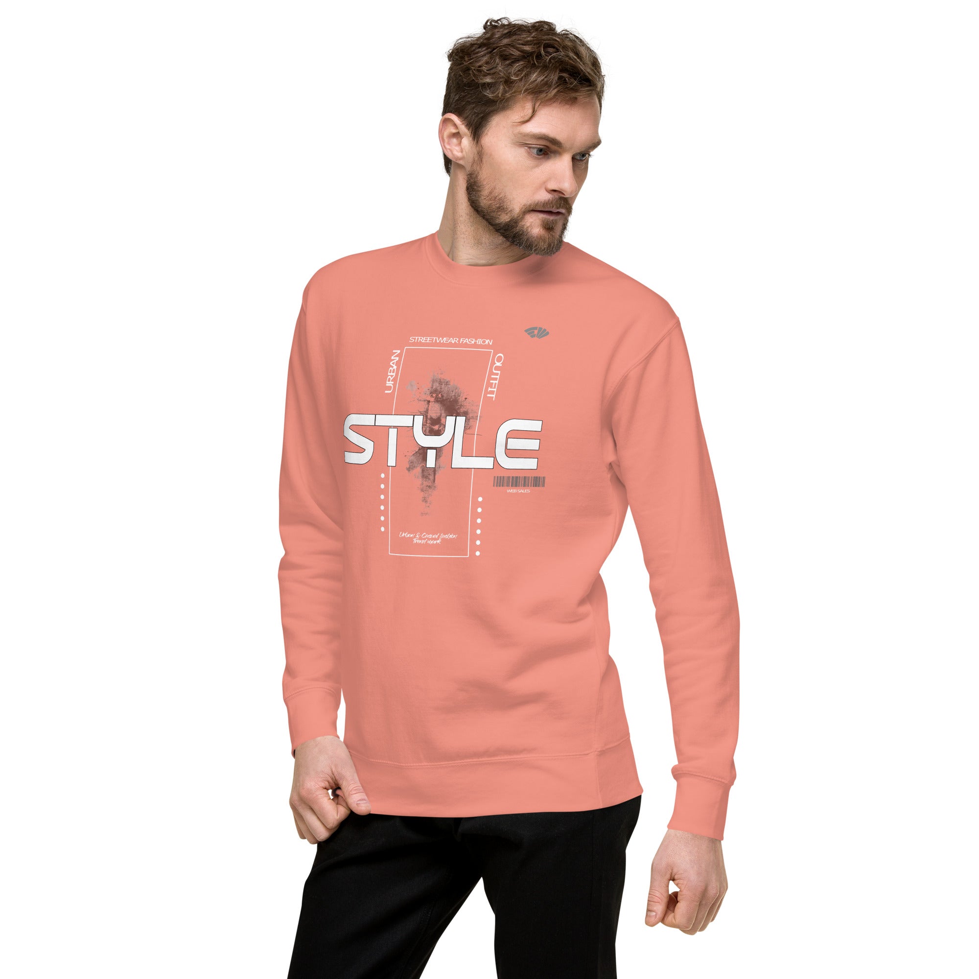 Urbanes Outfit im Sweatshirt-Stil für Herren