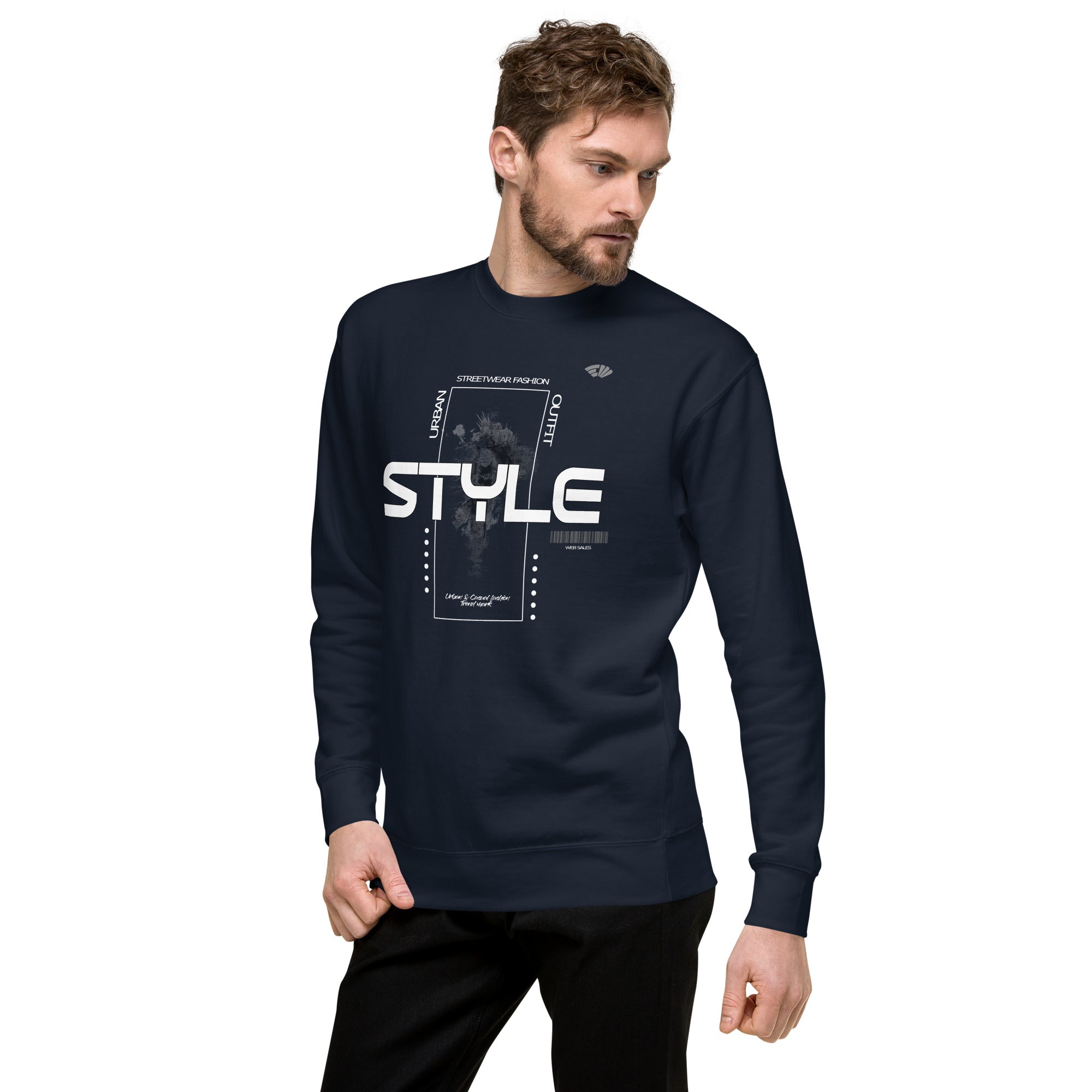 Urbanes Outfit im Sweatshirt-Stil für Herren