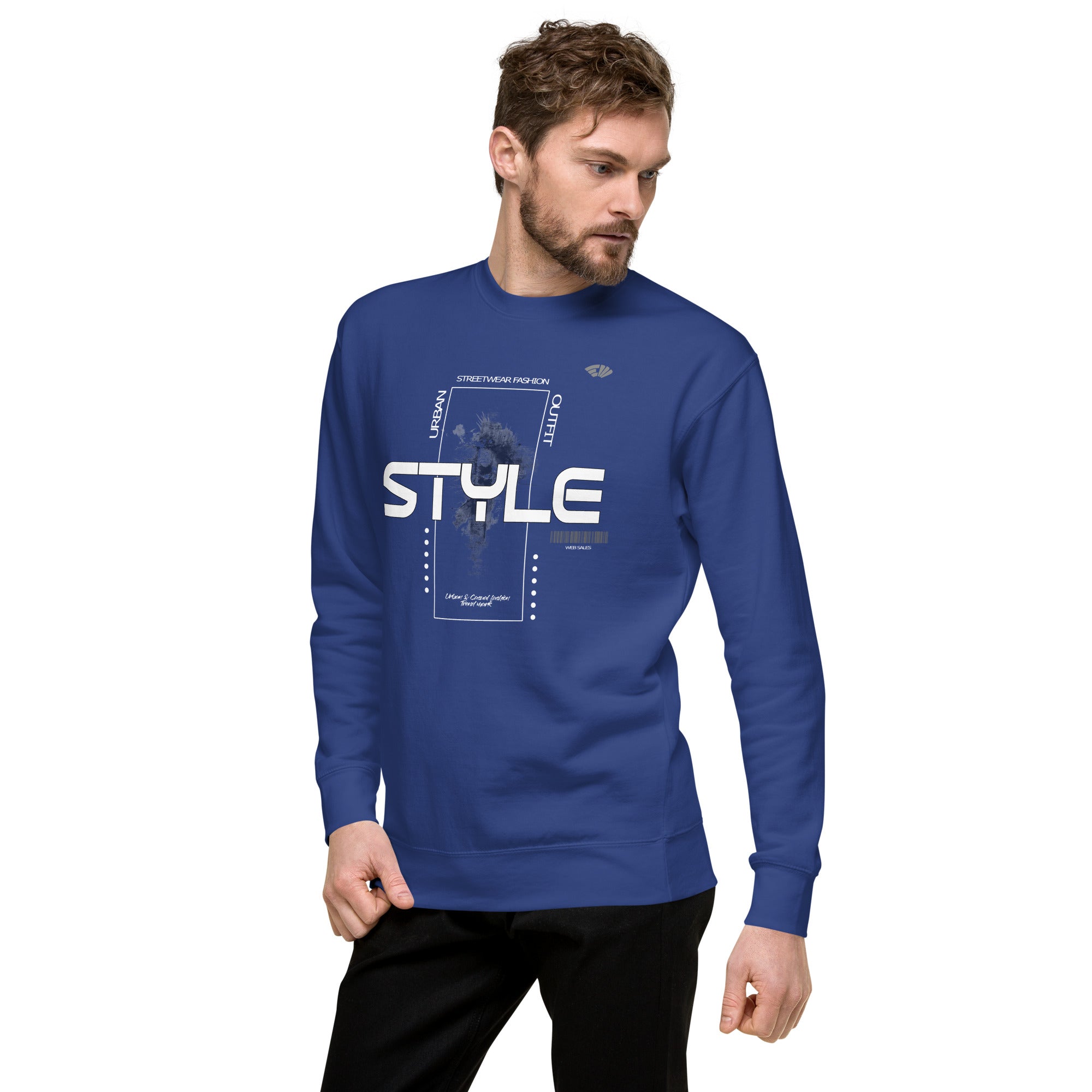 Urbanes Outfit im Sweatshirt-Stil für Herren
